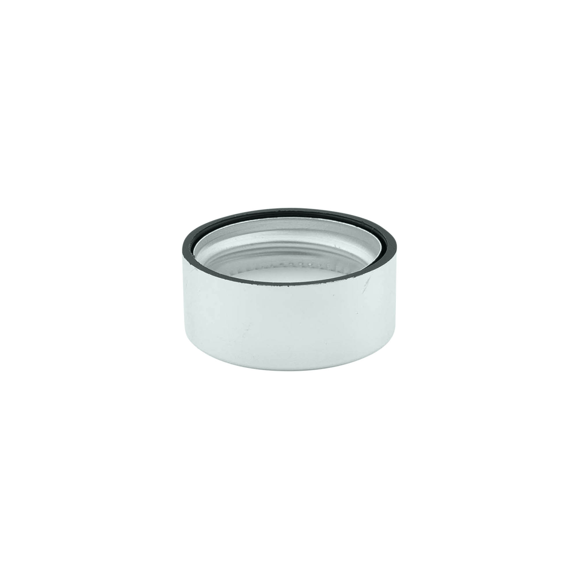Skrukork, ABS-plast, sølv, for åpning: GPI 28/400 Skrukork, ABS-plast, sølv, for åpning: GPI 28/400