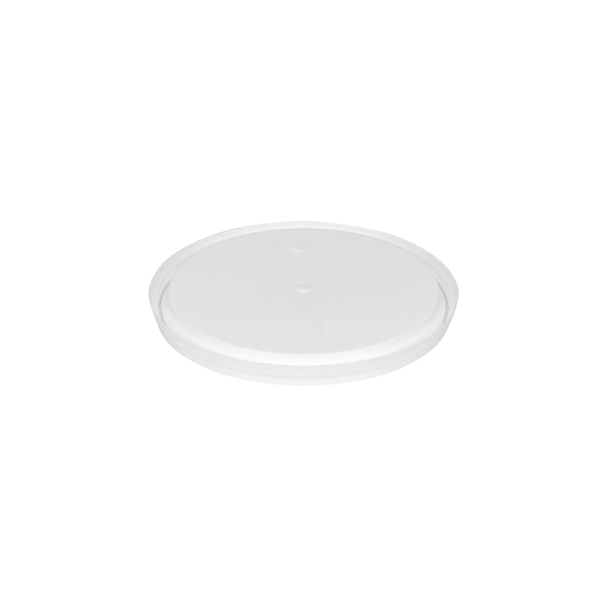 Lokks for 0,6 l bøtte, PP-plast, hvit