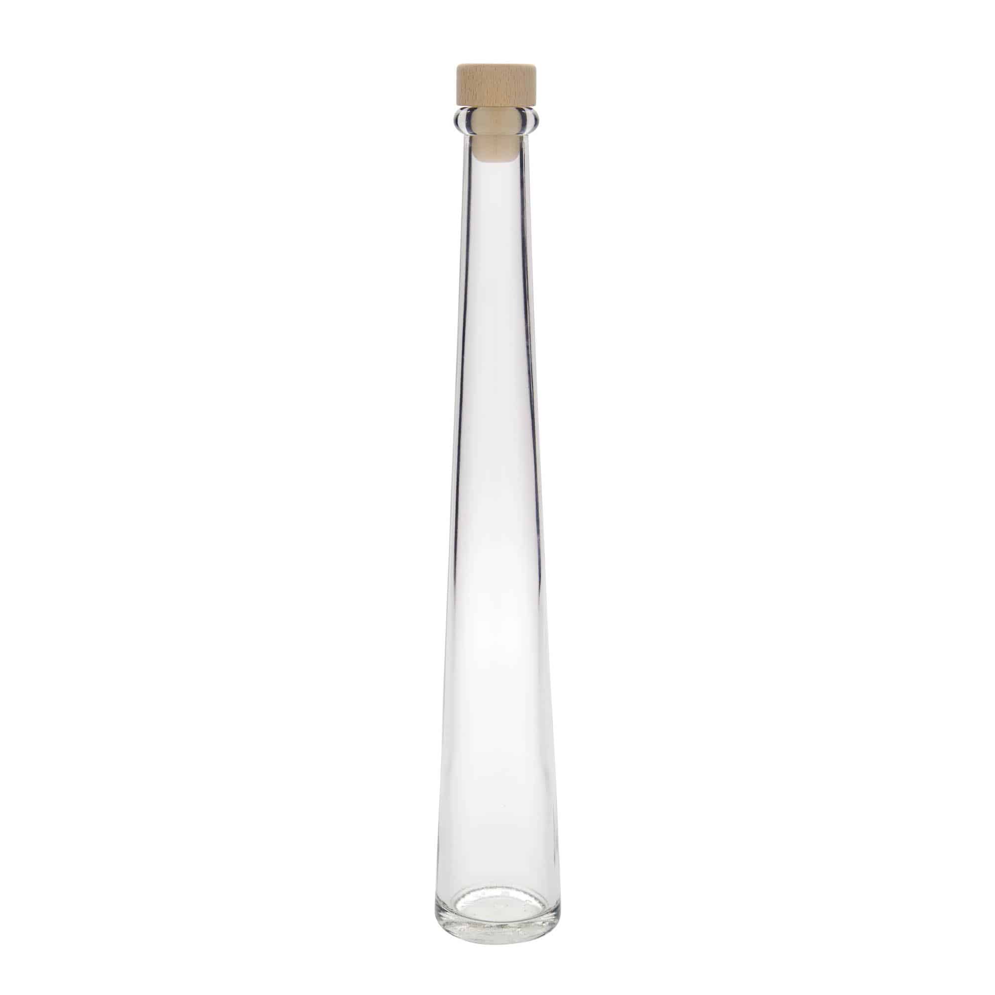 200 ml glassflaske "Dama Rondo", åpning: Kork
