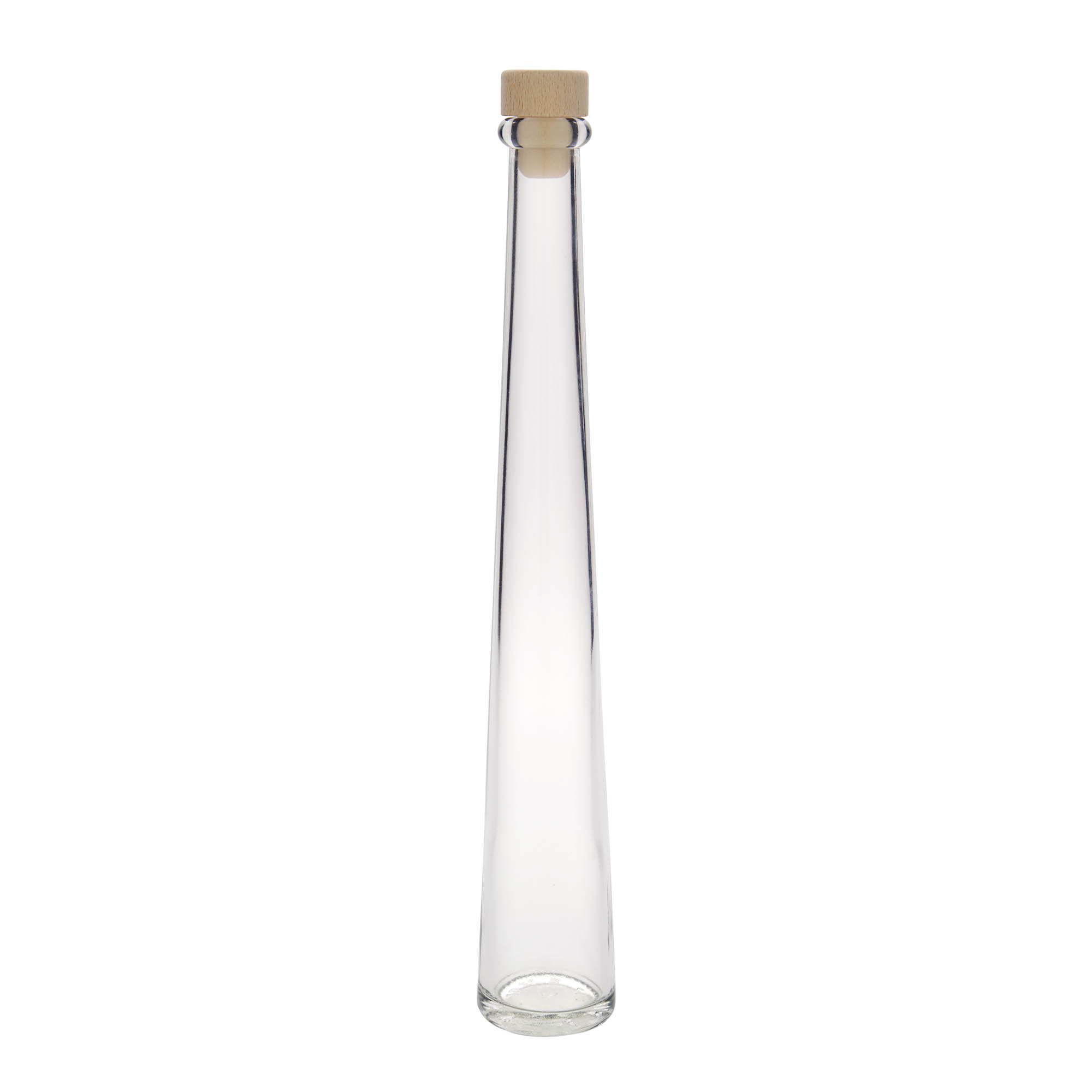 200 ml glassflaske 'Dama Rondo', åpning: kork
