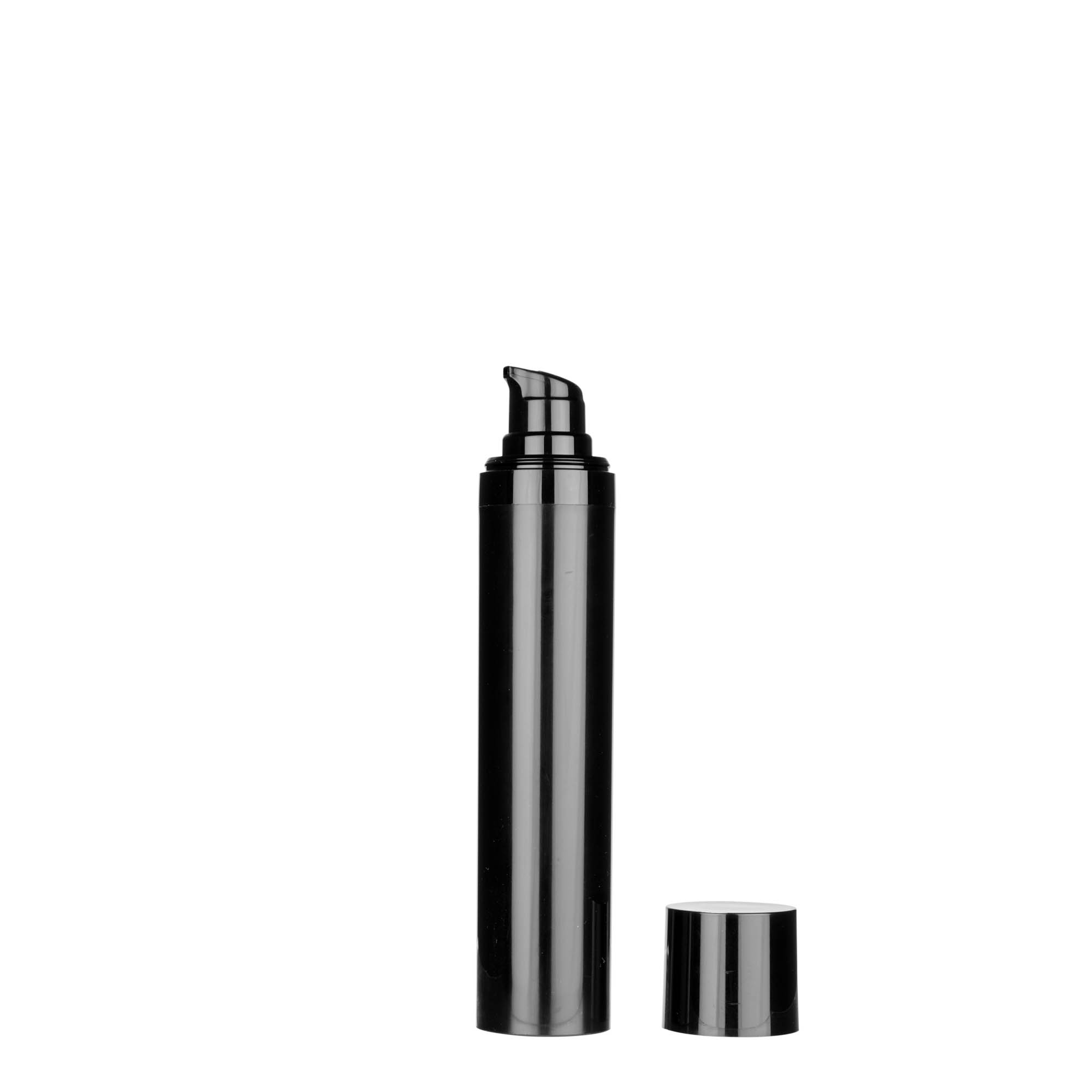 50 ml Airless-dispenser 'Micro', PP-plast, svart 50 ml Airless-dispenser 'Micro', PP-plast, svart