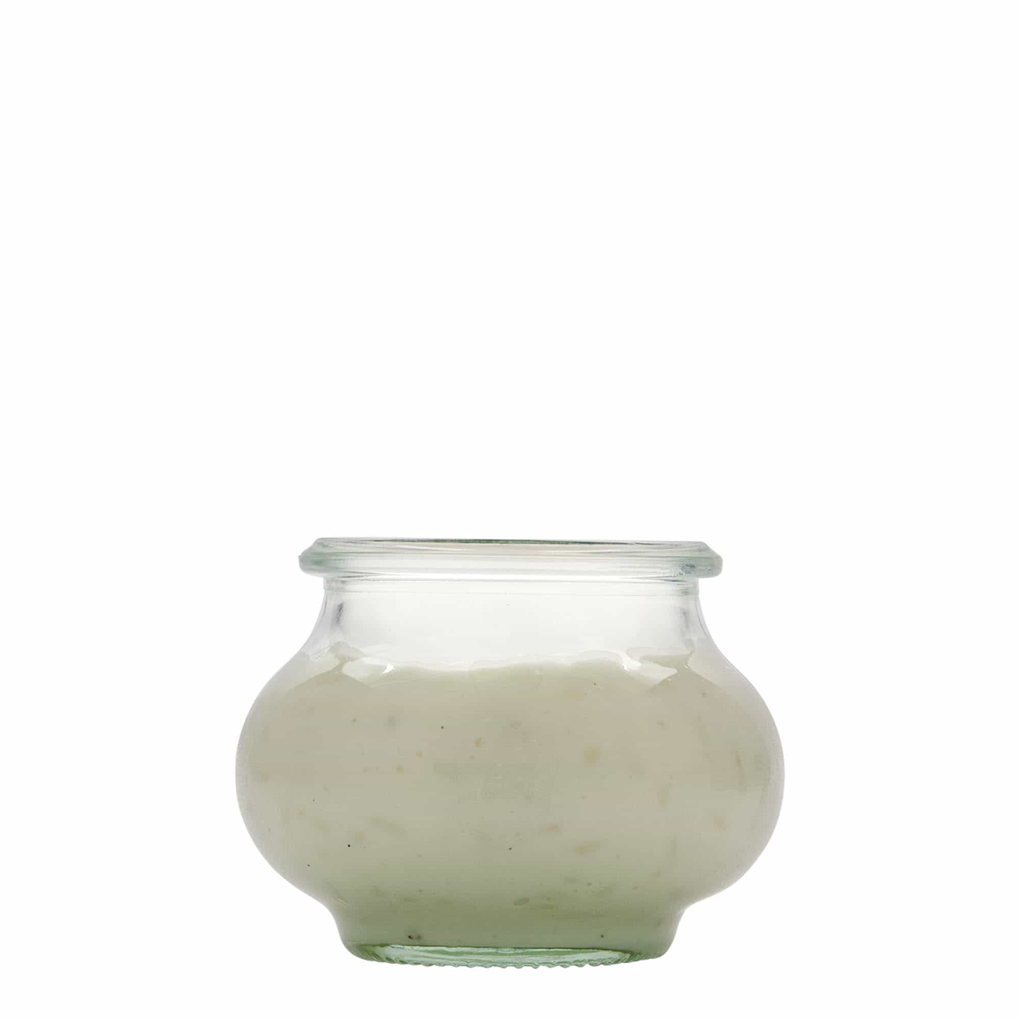 220 ml WECK-pynteglass, åpning: rund kant