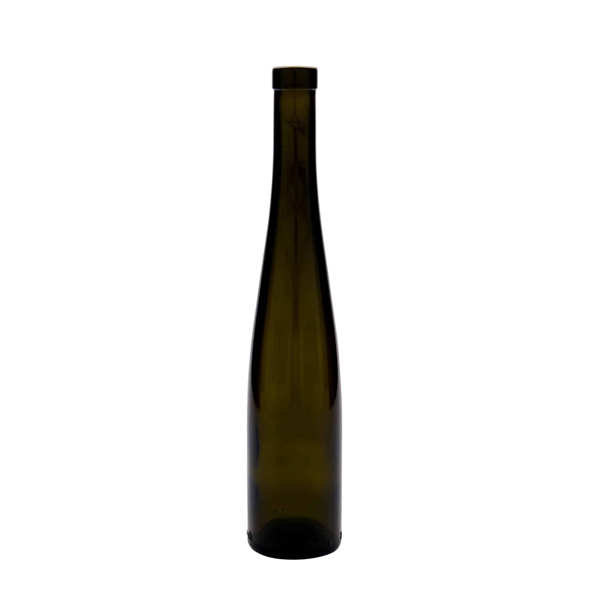 375 ml glassflaske "Weinschlegel", antikkgrønn, åpning: Kork 375 ml glassflaske "Weinschlegel", antikkgrønn, åpning: Kork