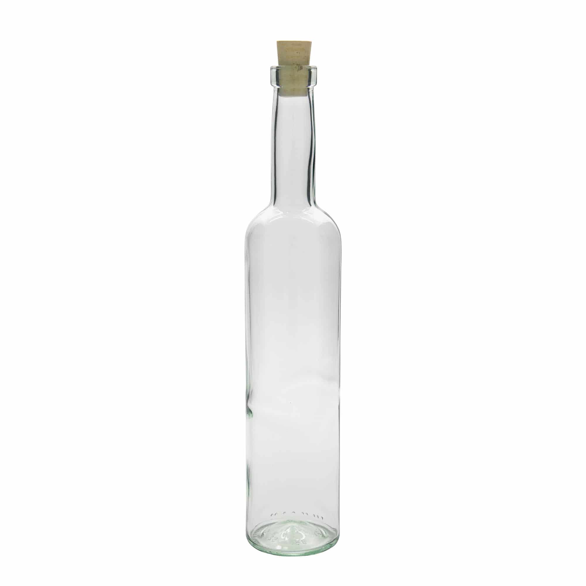 500 ml glassflaske 'Bordeaux', munn: kork