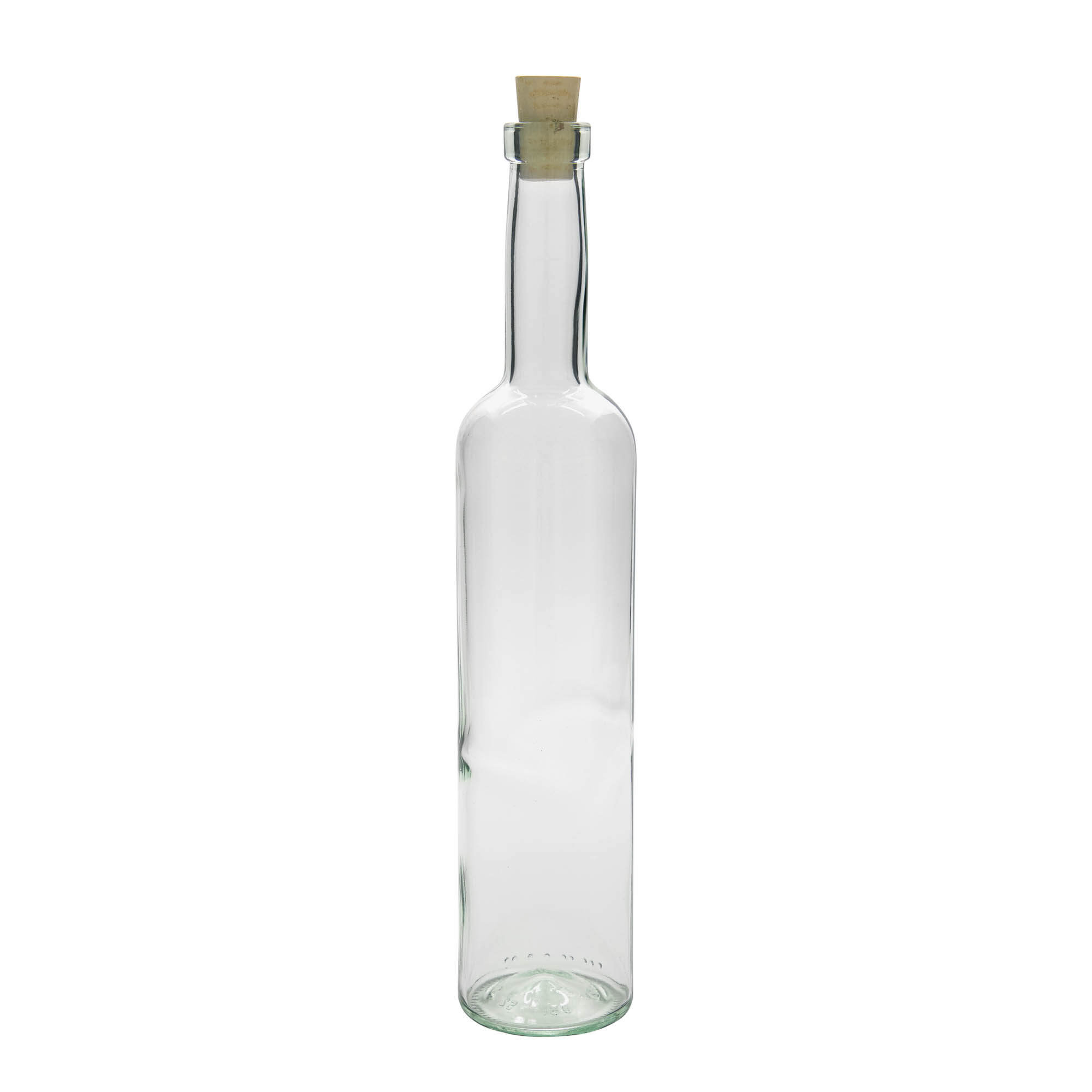 500 ml glassflaske 'Bordeaux', munn: kork 500 ml glassflaske 'Bordeaux', munn: kork