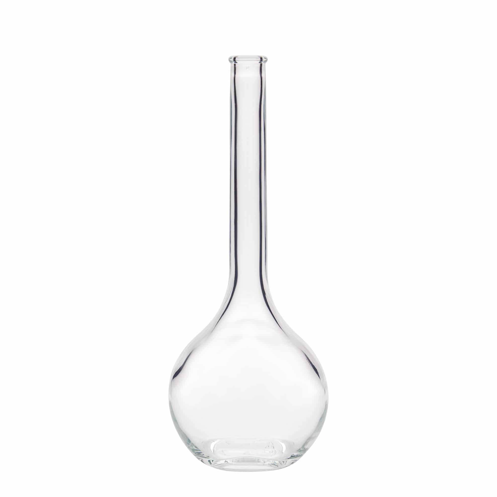500 ml glassflaske "Contessa", oval, åpning: Kork 500 ml glassflaske "Contessa", oval, åpning: Kork