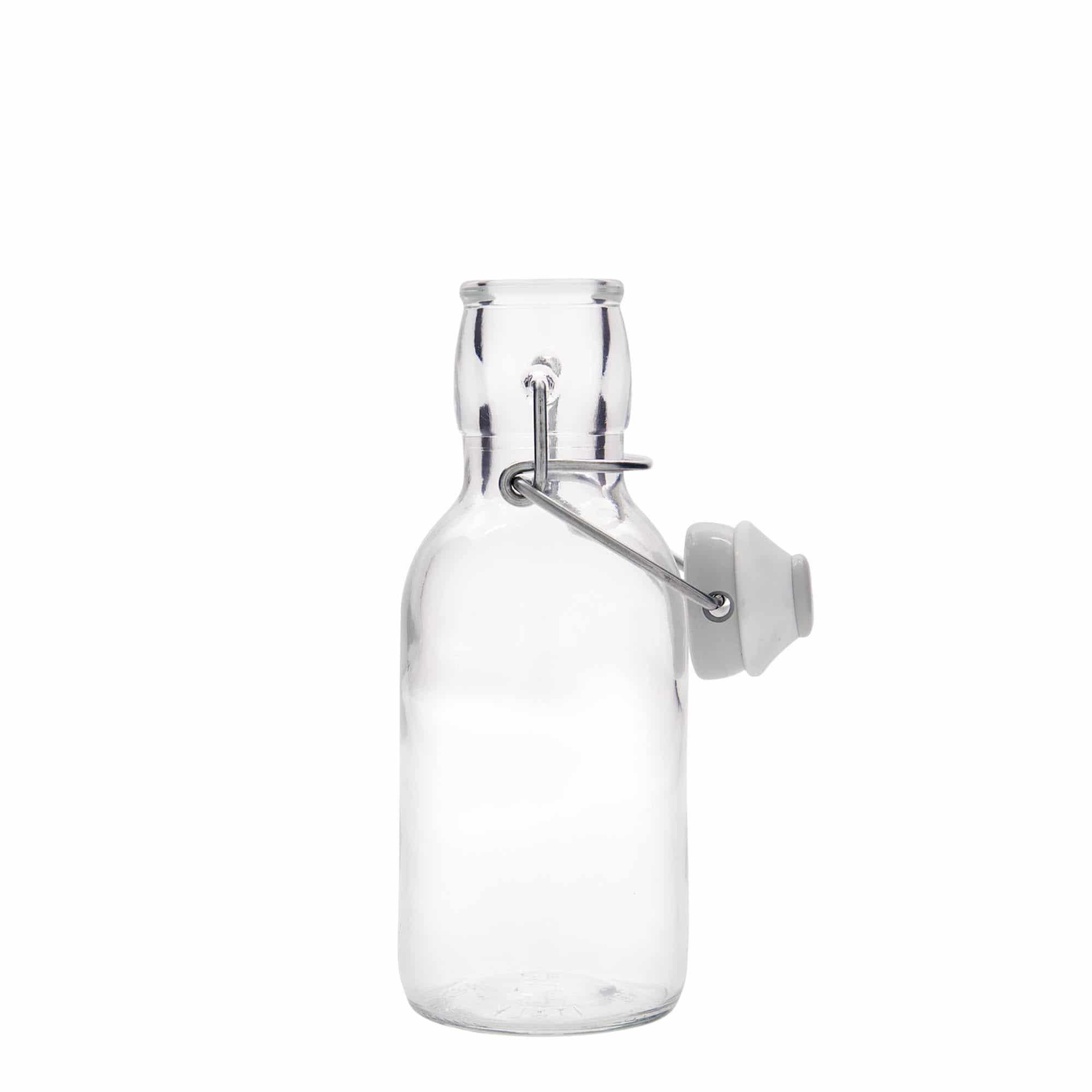 250 ml glassflaske "Emilia", åpning: Bøylelokk 250 ml glassflaske "Emilia", åpning: Bøylelokk