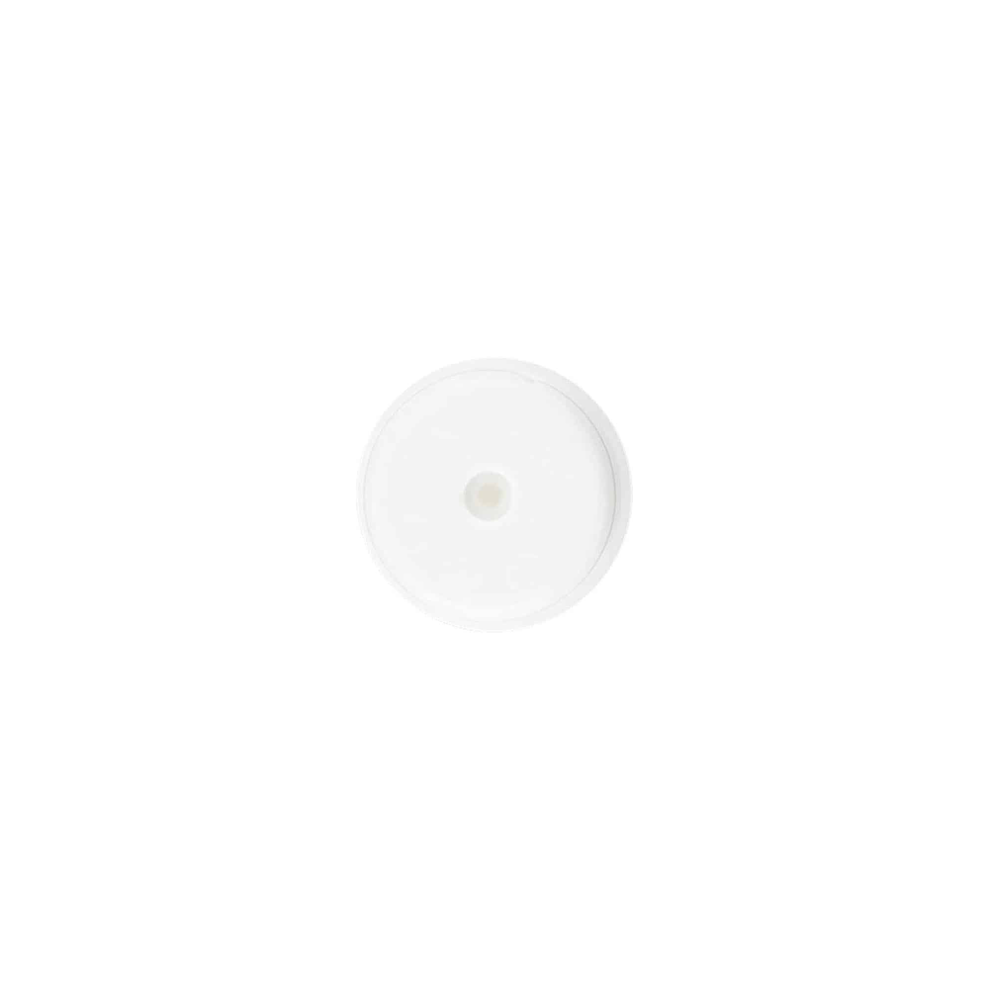 Airless Dispenser pumpehode "Nano", PP-plast, hvit