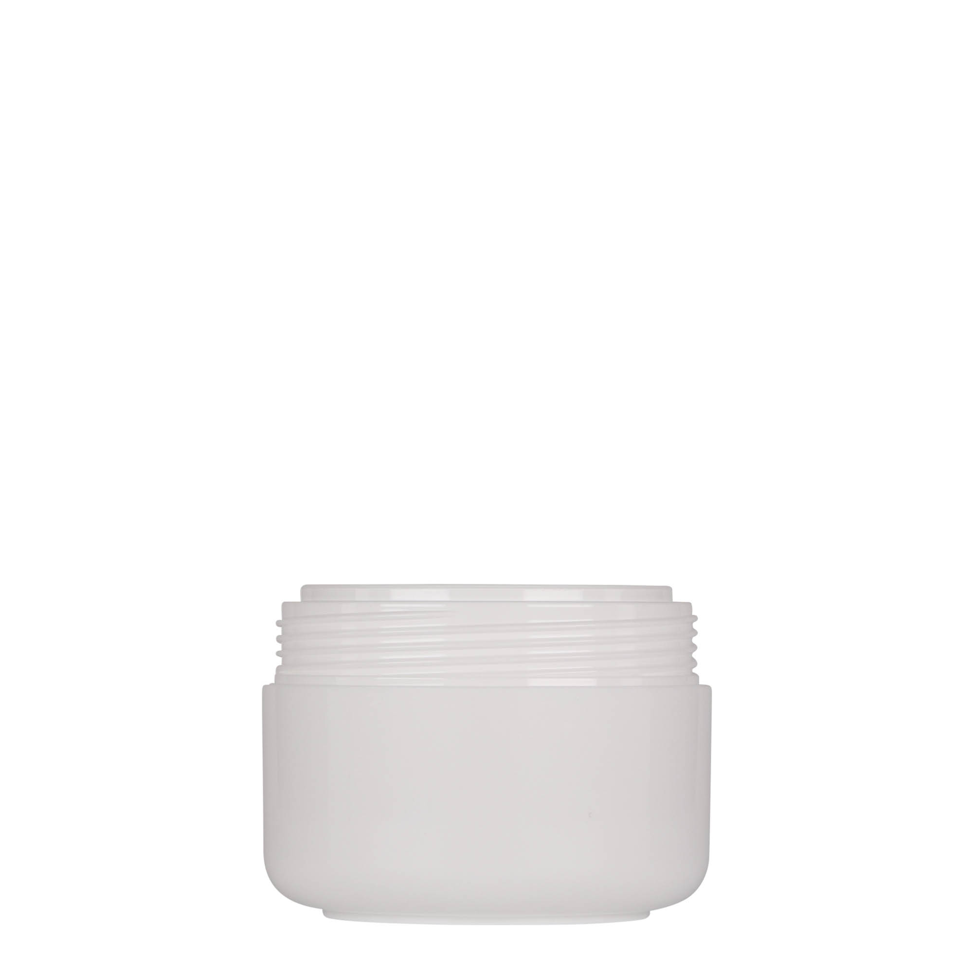 100 ml plastboks 'Bianca', PP, hvit, åpning: skrukork 100 ml plastboks 'Bianca', PP, hvit, åpning: skrukork