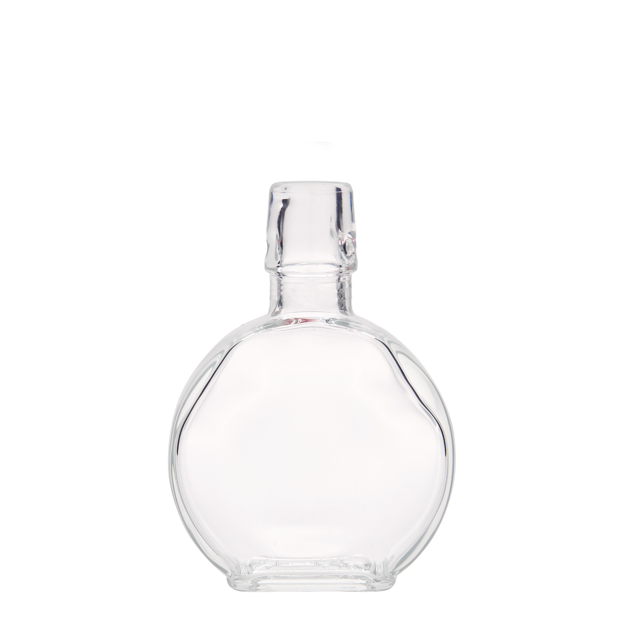 200 ml glassflaske 'Sensatione', rektangulær, åpning: klemmefeste 200 ml glassflaske 'Sensatione', rektangulær, åpning: klemmefeste