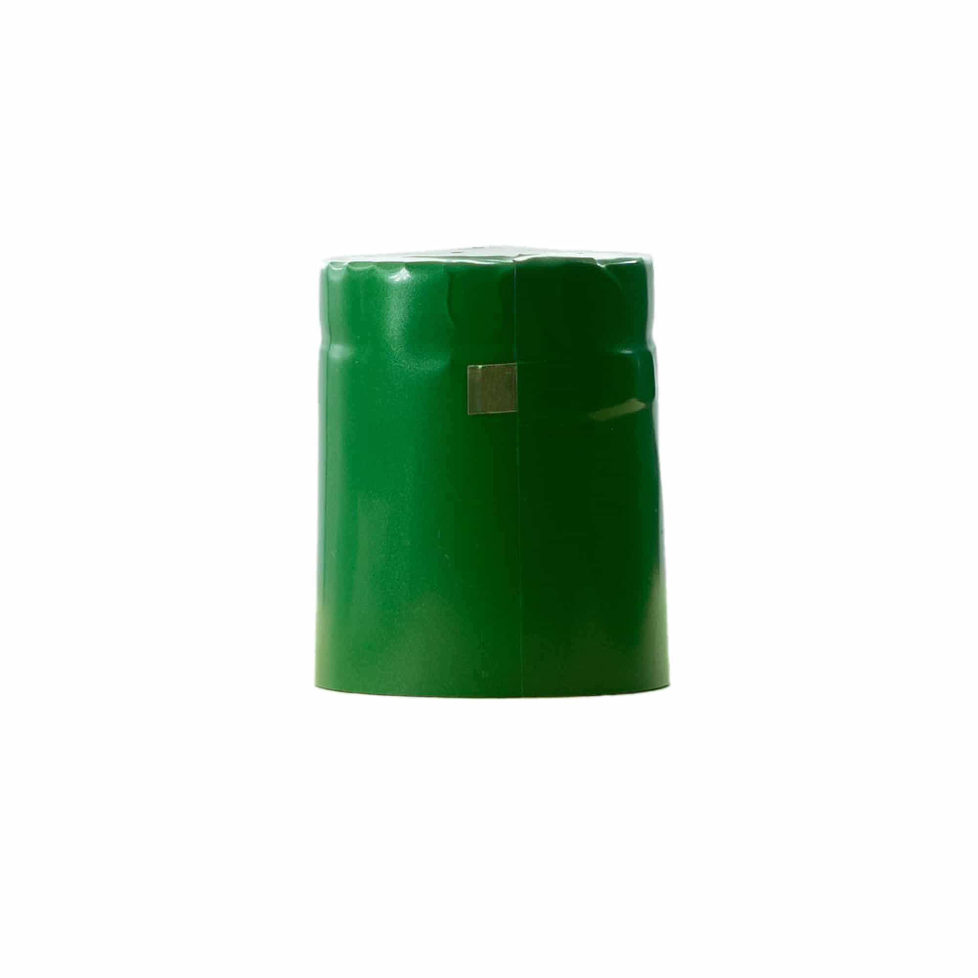 Krympekapsel 32x41, PVC-plast, grønn Krympekapsel 32x41, PVC-plast, grønn