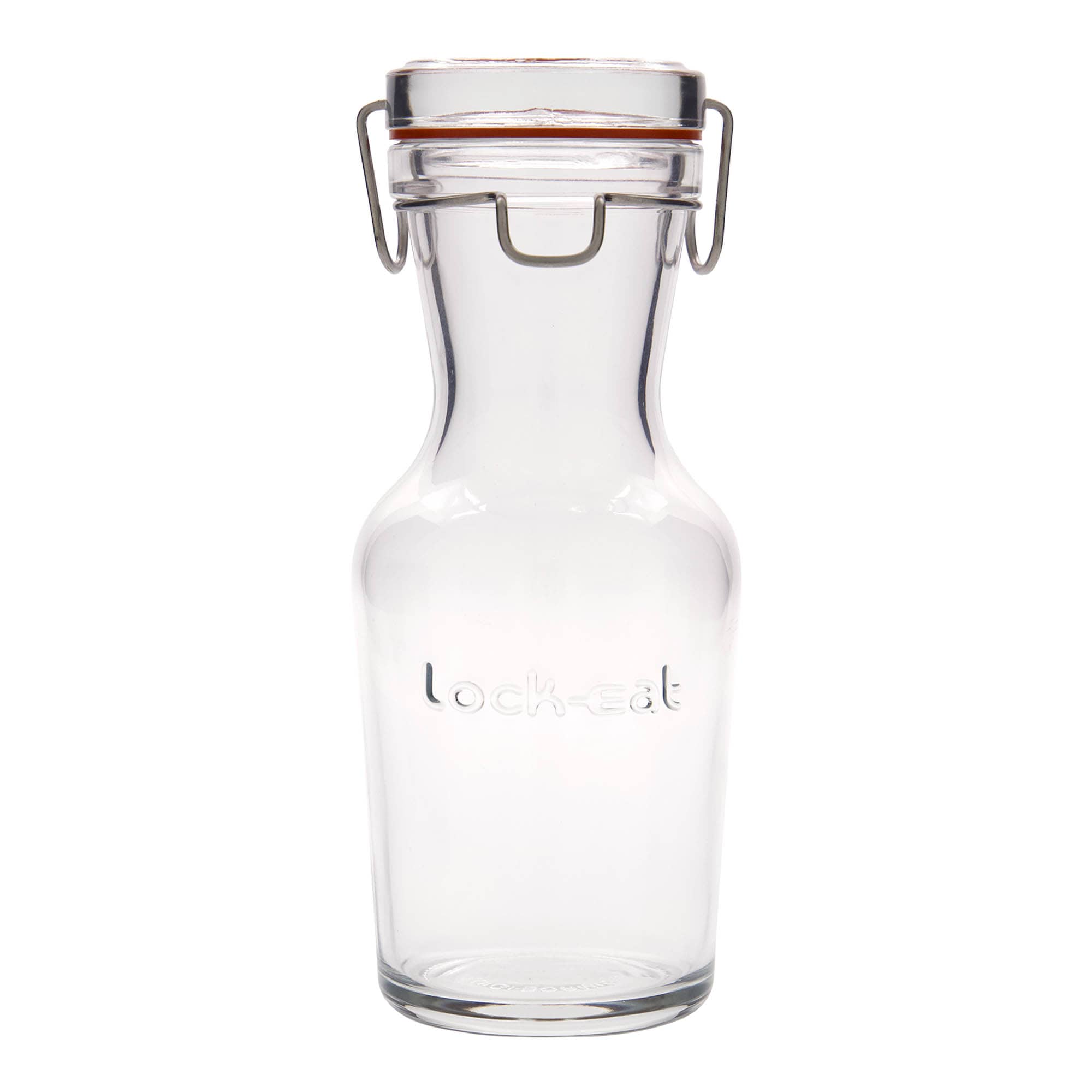 500 ml glasskaraffel 'Lock-Eat', åpning: trådspenne-lukking