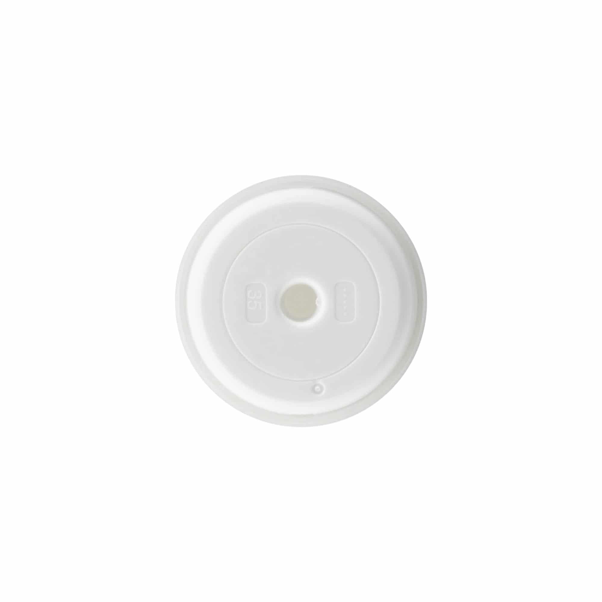 Airless Dispenser pumpehode 'Mezzo', PP-plast, hvit