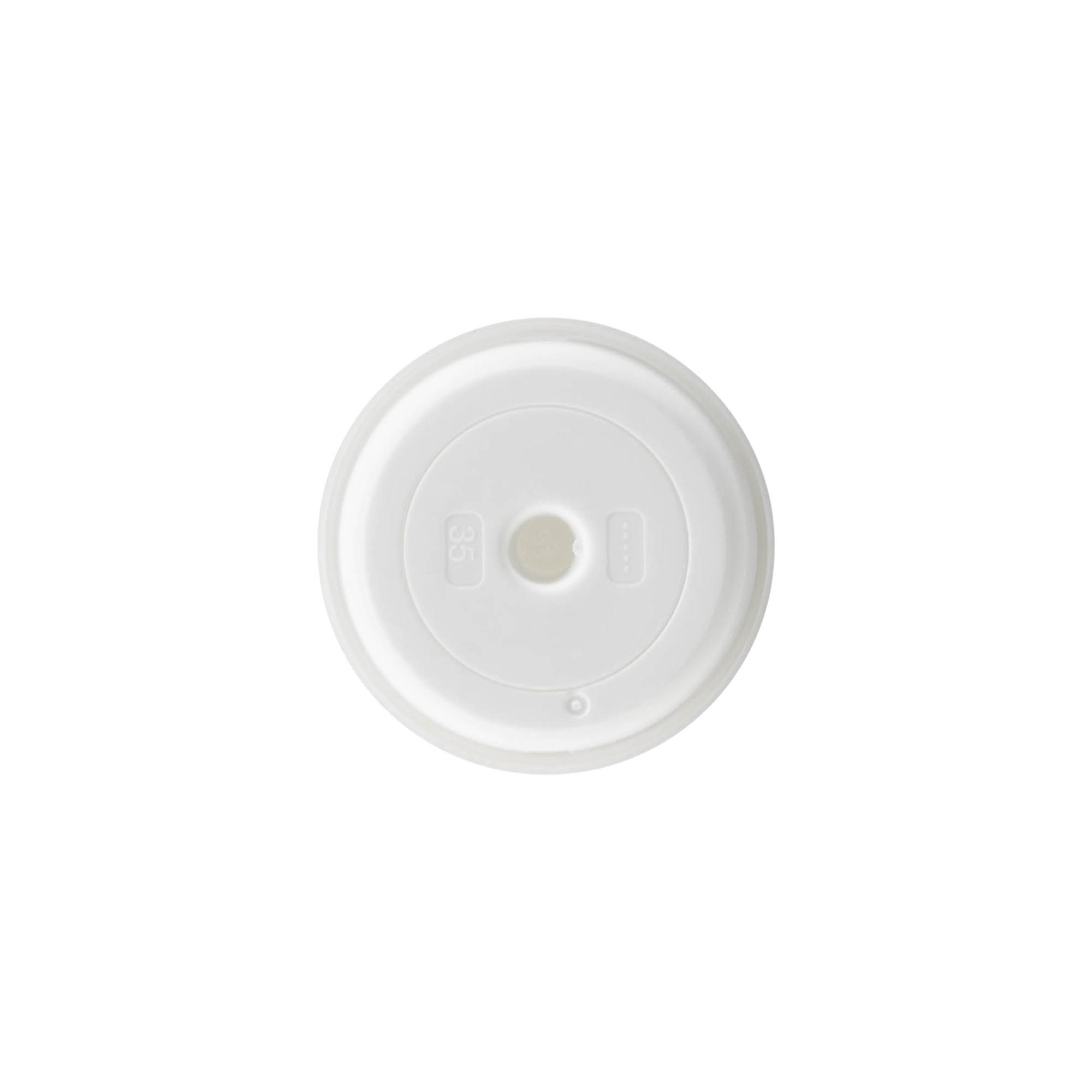 Airless dispenser pumpehode 'Mezzo', PP-plast, hvit