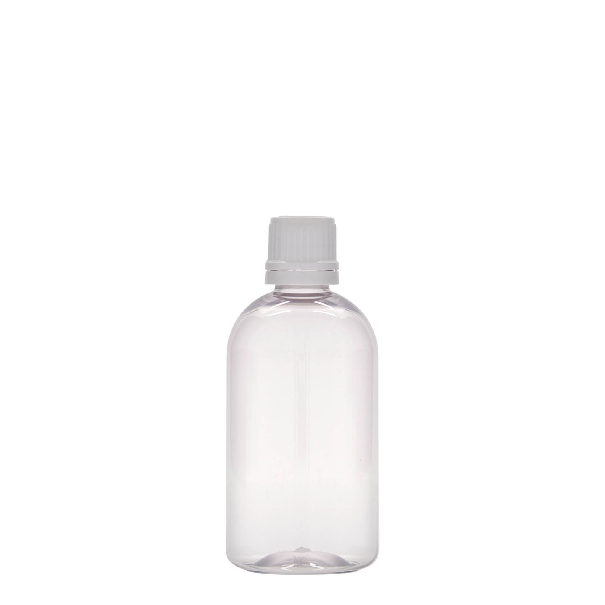 100 ml PET-medisinflaske 'Easy Living', plast, åpning: DIN 18