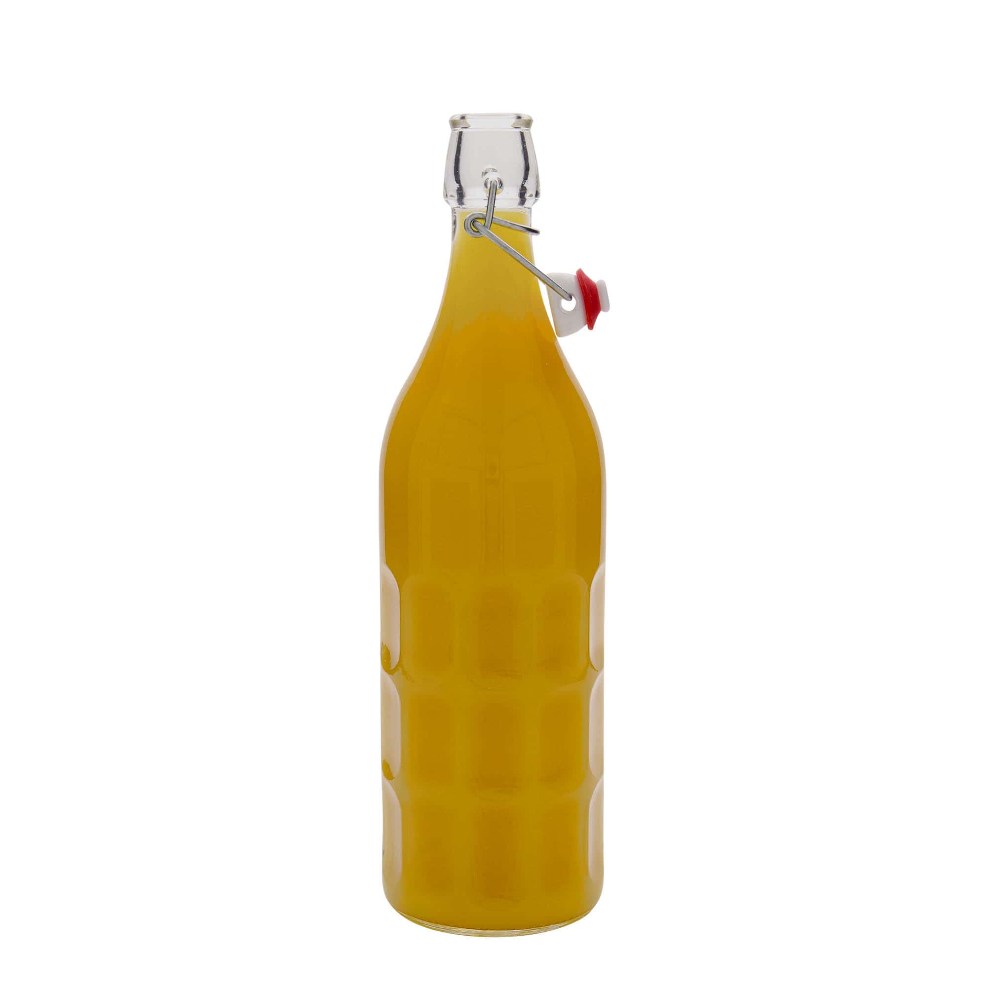 1.000 ml glassflaske Moresca, åpning: patentlokk