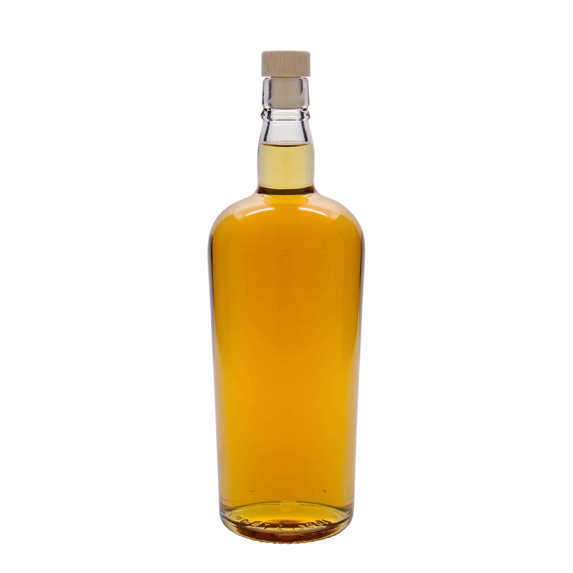 1000 ml glassflaske "Edinburgh", åpning: Kork