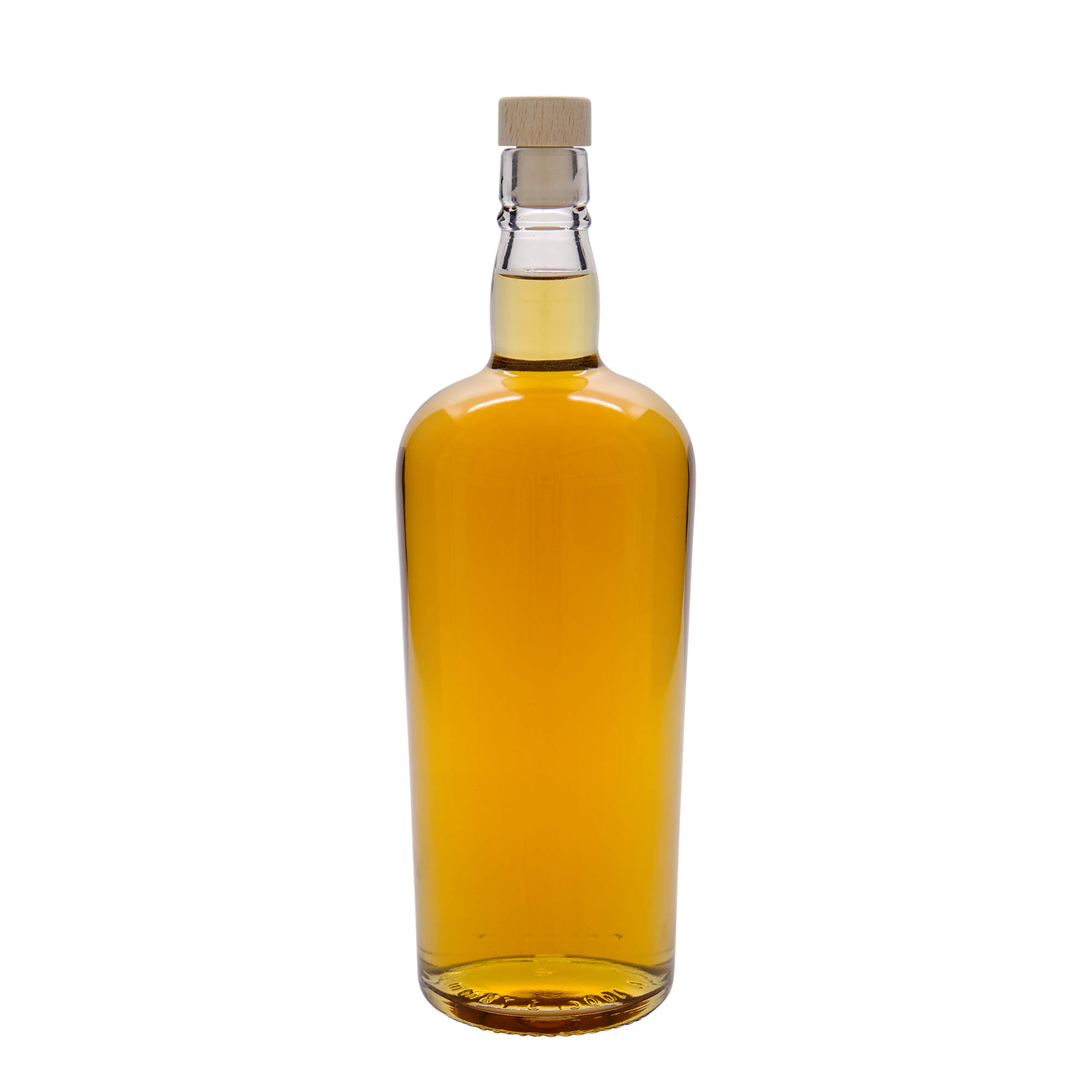 1000 ml glassflaske 'Edinburgh', åpning: kork