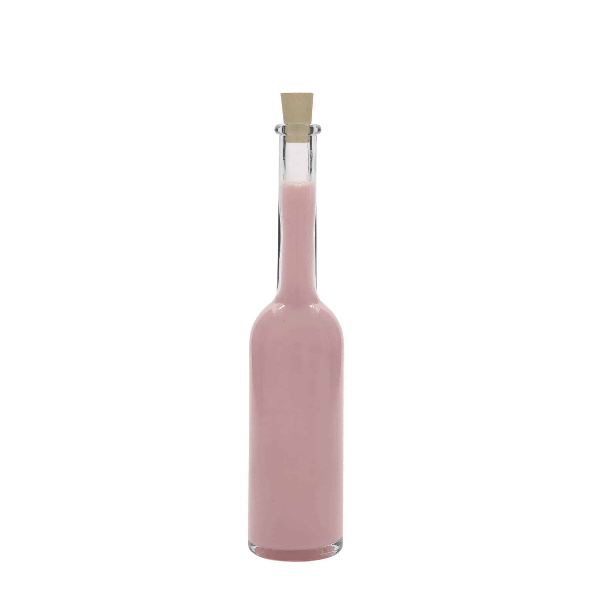 100 ml glassflaske 'Opera', åpning: kork