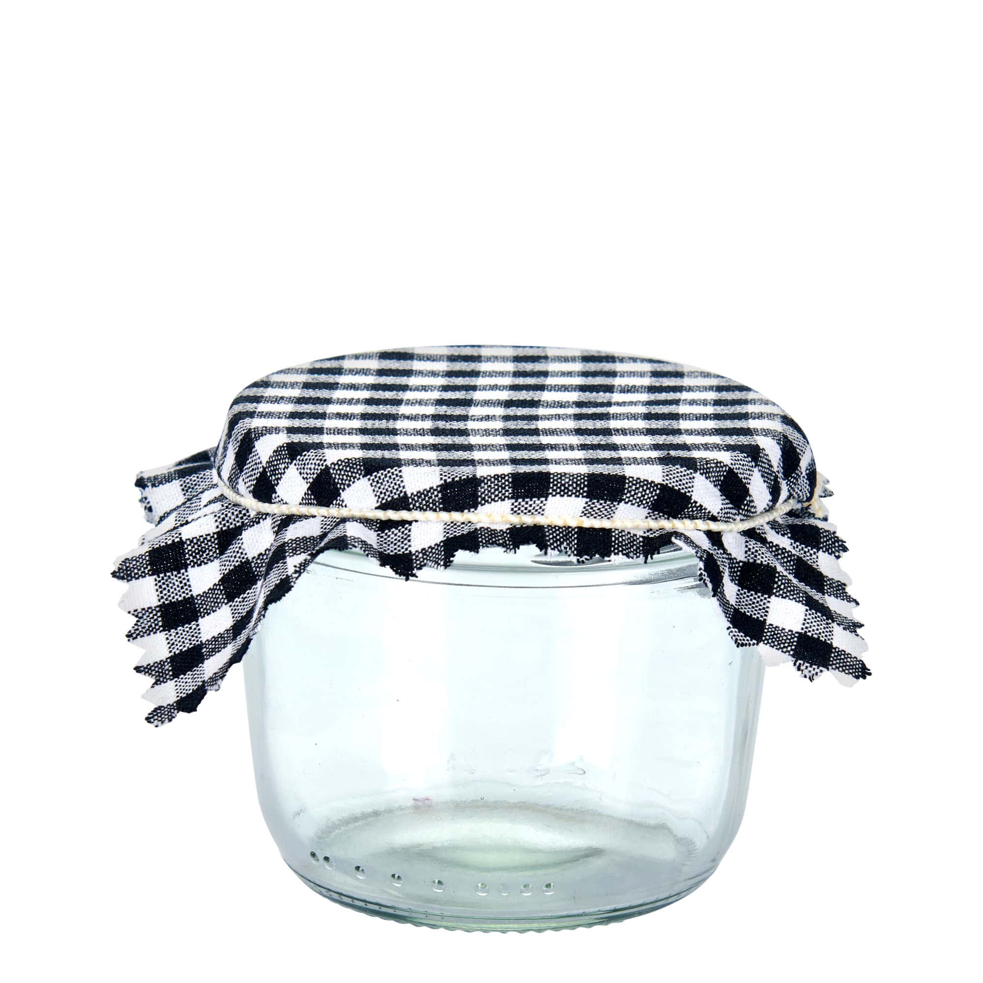 Rutete stoffserviett 12x12, kvadratisk, tekstil, svart, åpning: TO38-TO53 Rutete stoffserviett 12x12, kvadratisk, tekstil, svart, åpning: TO38-TO53