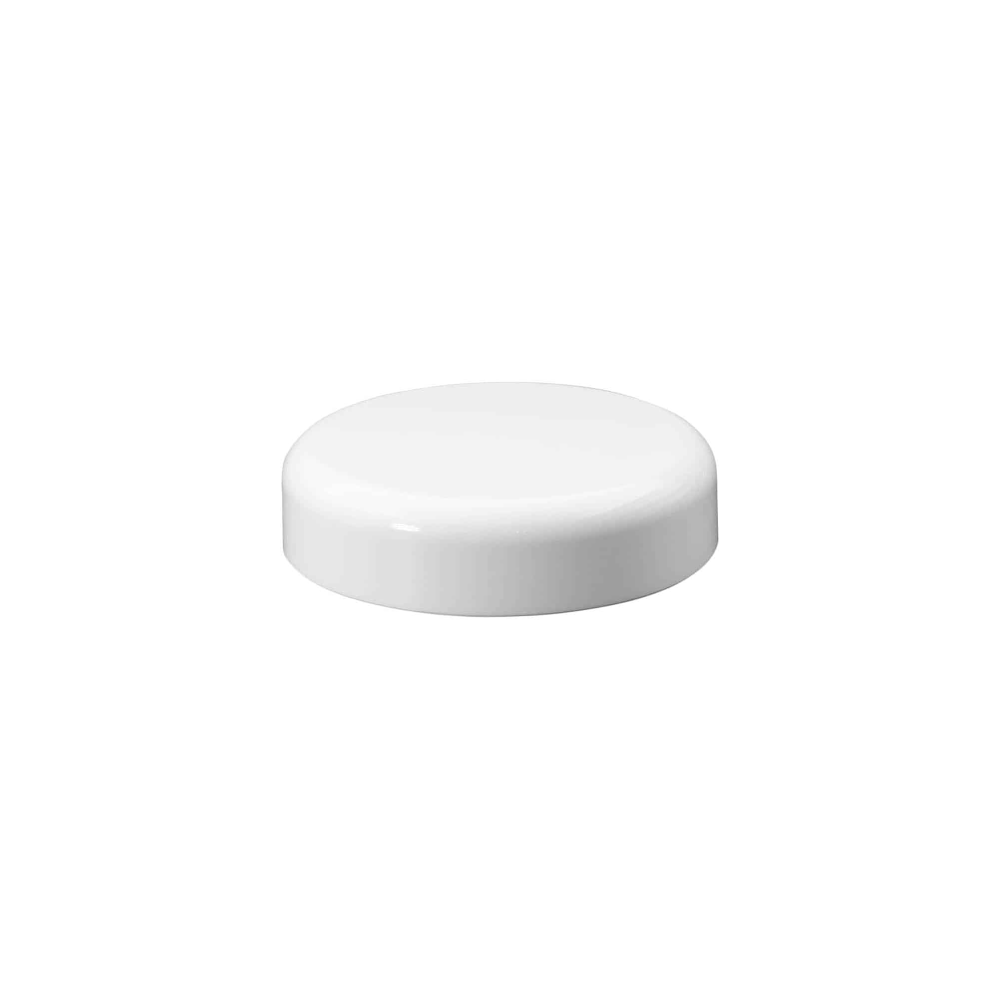 Skrulokk for 100 ml "Bianca", PP-plast, hvit