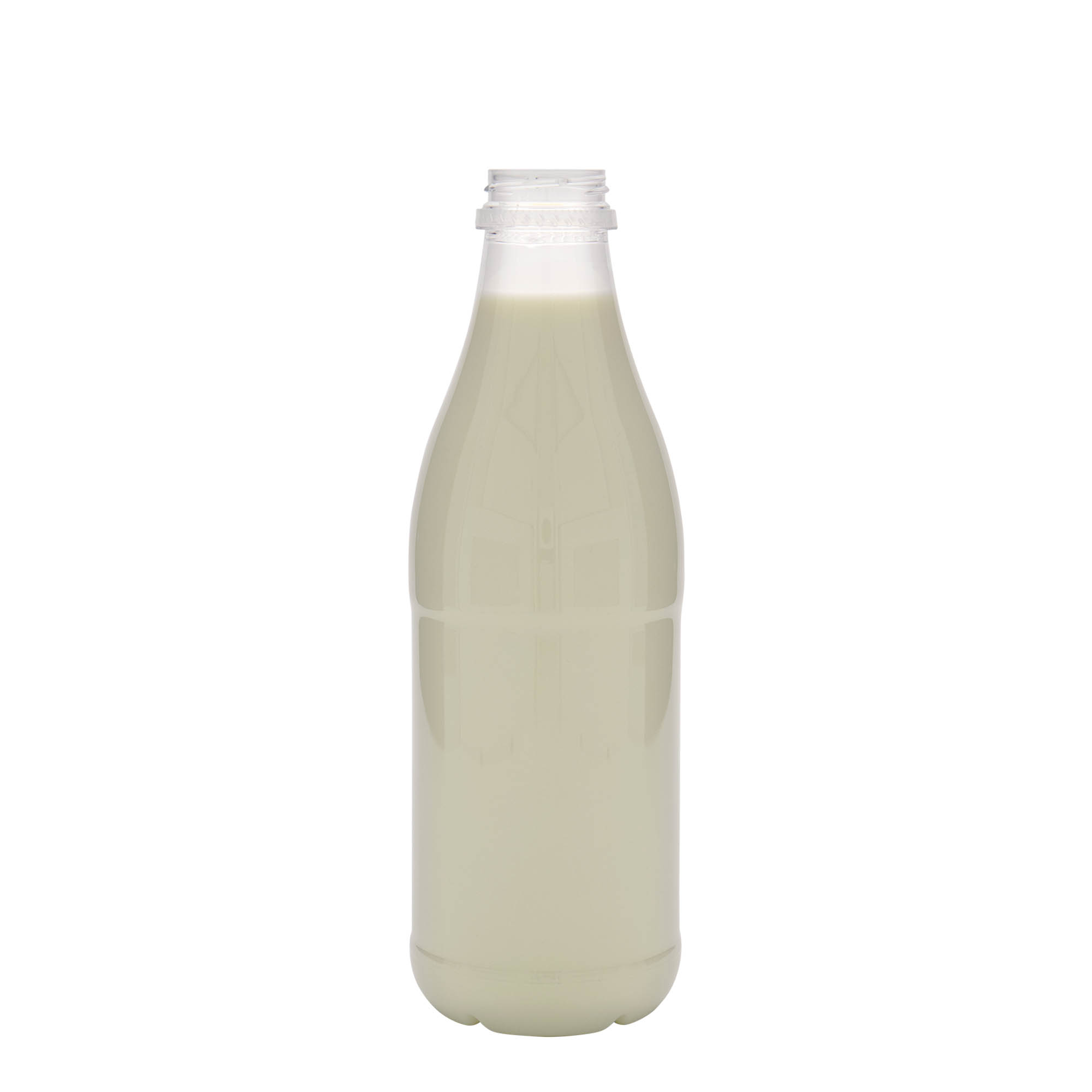 1.000 ml PET-flaske 'Melk og Juice', plast, åpning: 38 mm