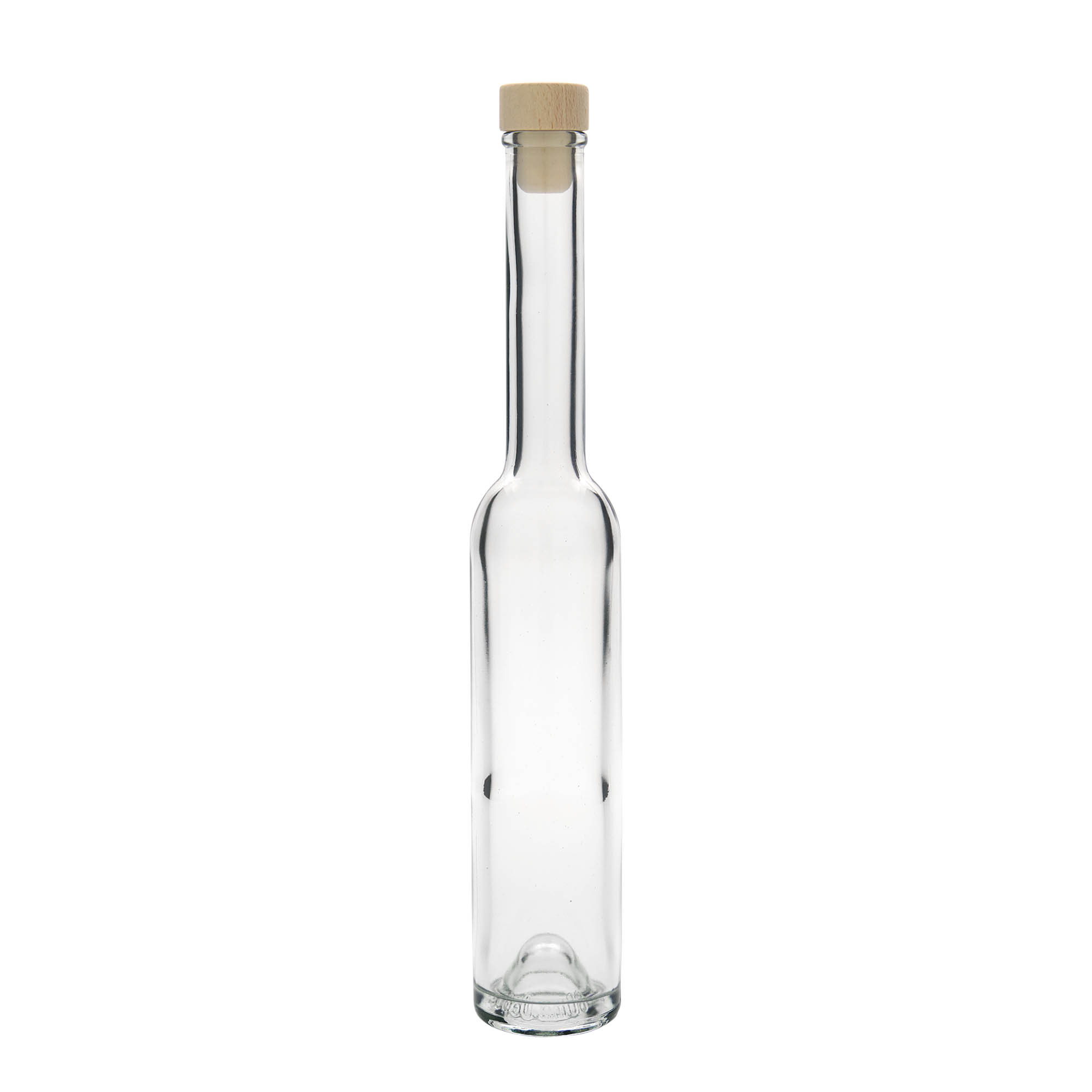 200 ml glassflaske 'Platina', åpning: kork