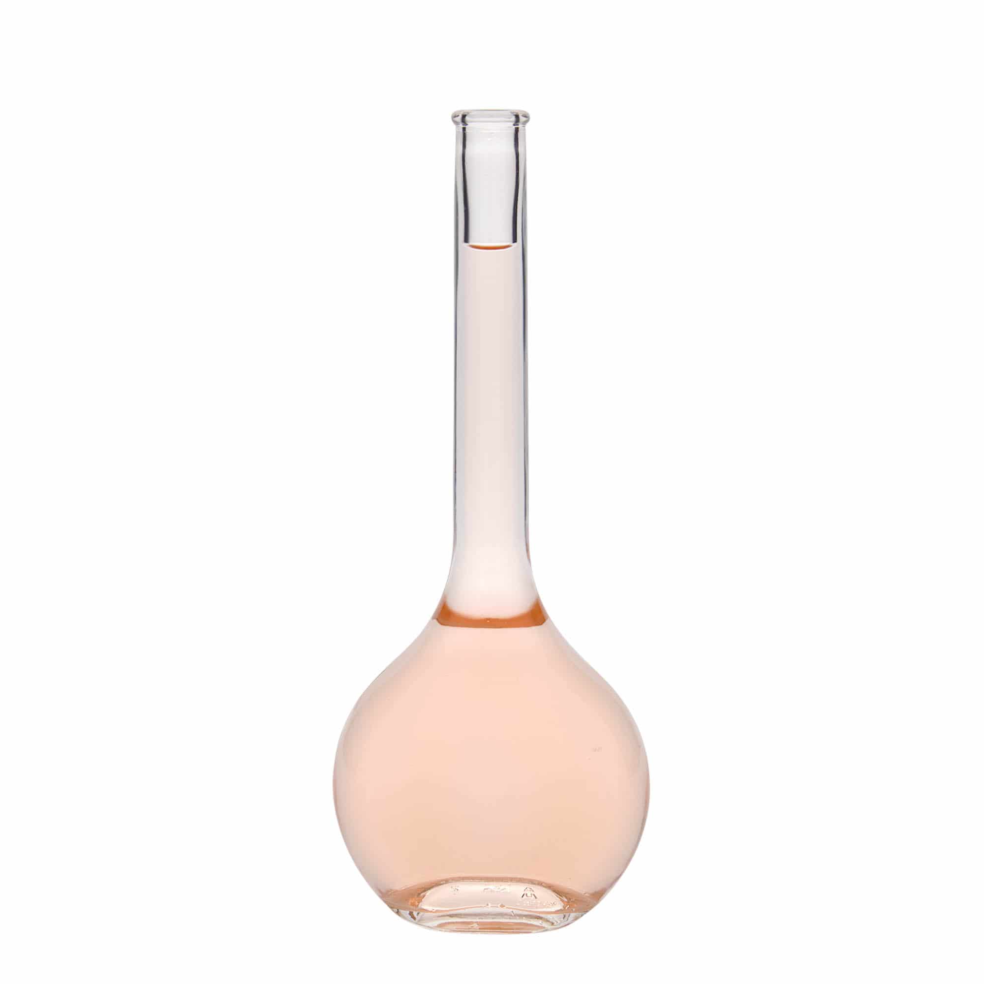 500 ml glassflaske "Contessa", oval, åpning: Kork