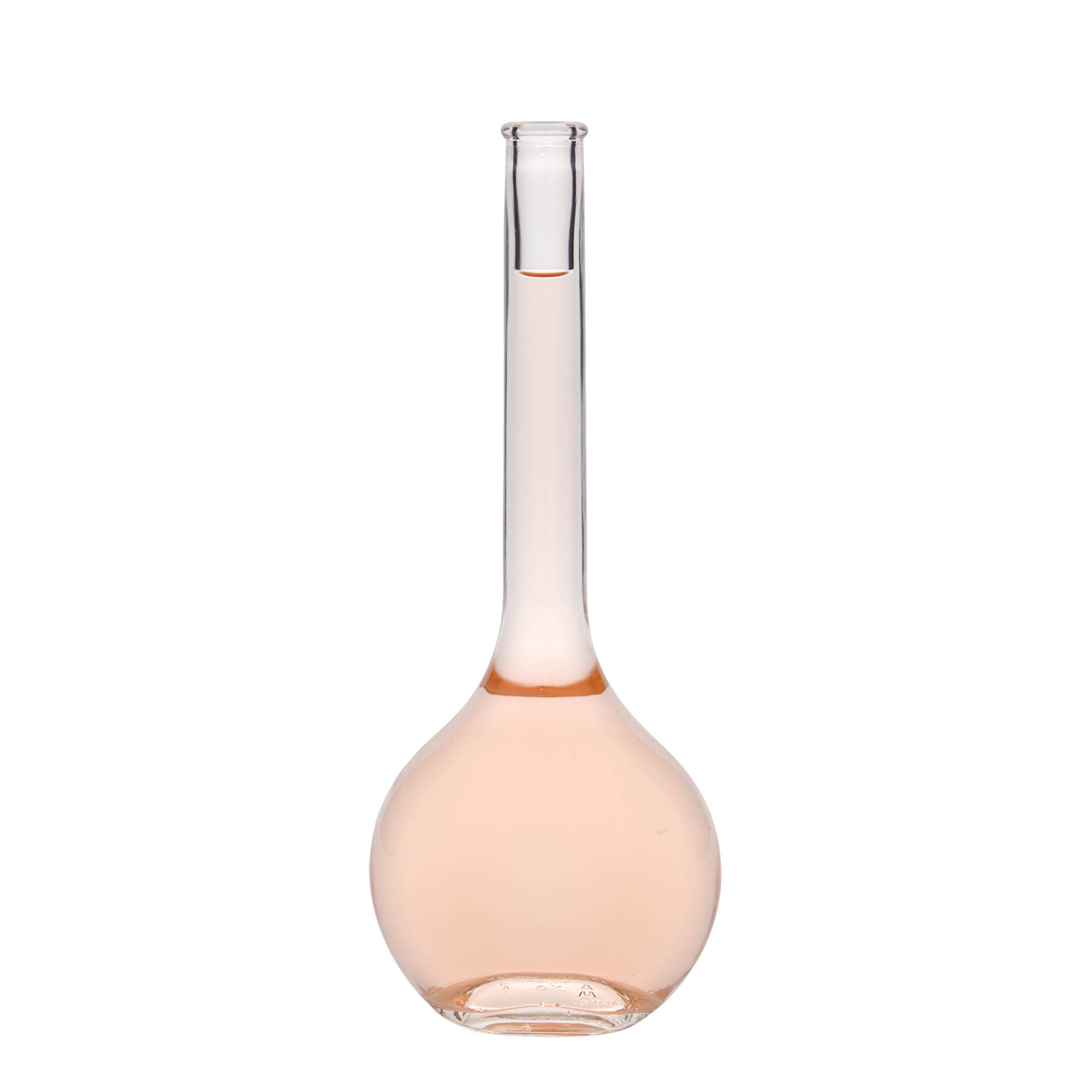 500 ml glassflaske 'Contessa', oval, åpning: kork