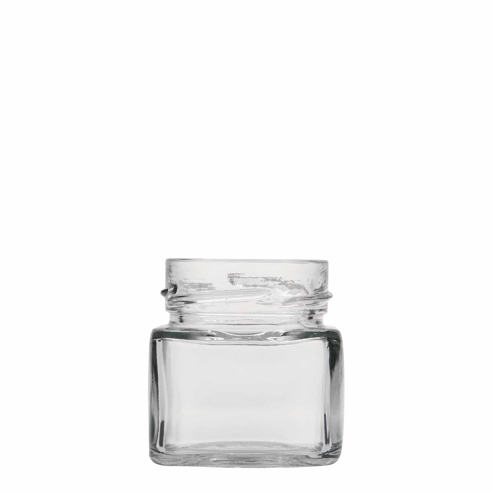 106 ml firkantglass "Ikarus", åpning: Deep-Twist-Off (DTO 58)