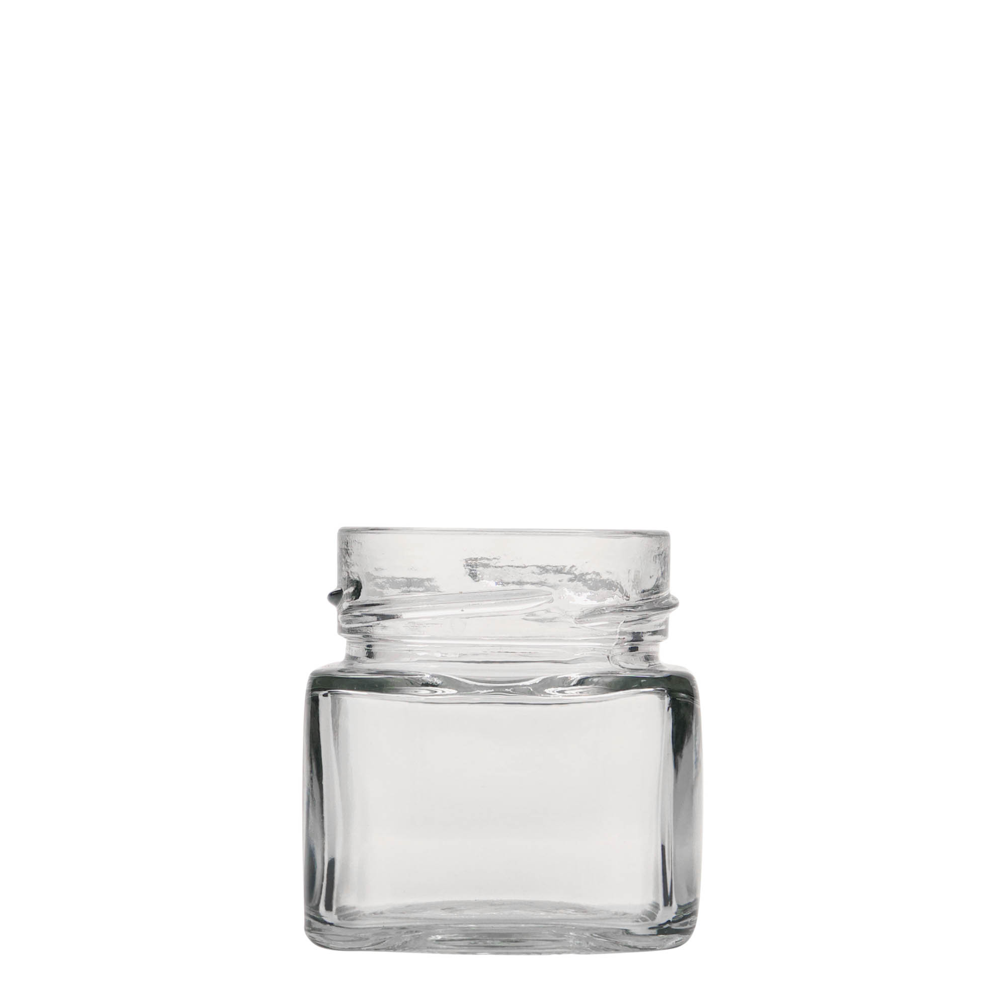 106 ml firkantglass 'Ikarus', åpning: Deep-Twist-Off (DTO 58)
