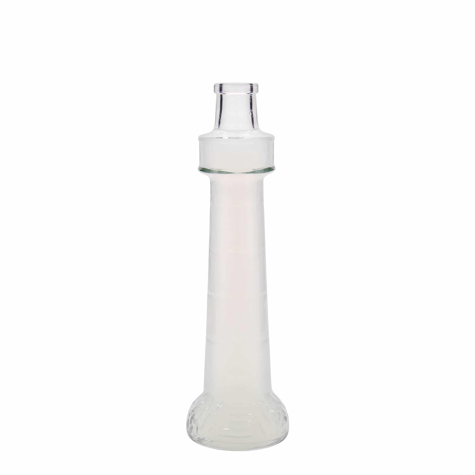 200 ml glassflaske 'Leuchtturm', åpning: kork