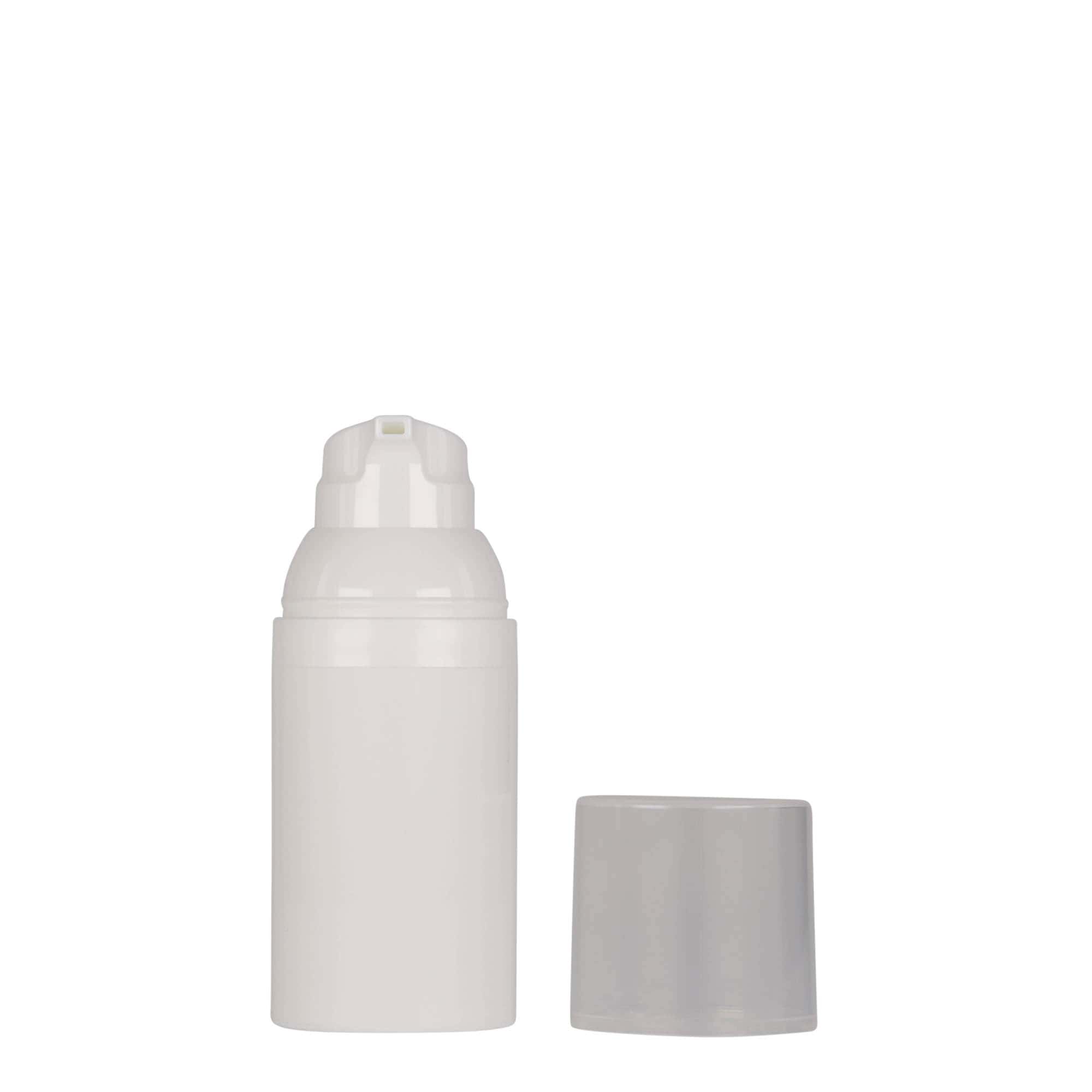 30 ml luftløs dispenser 'Mezzo', PP-plast, hvit