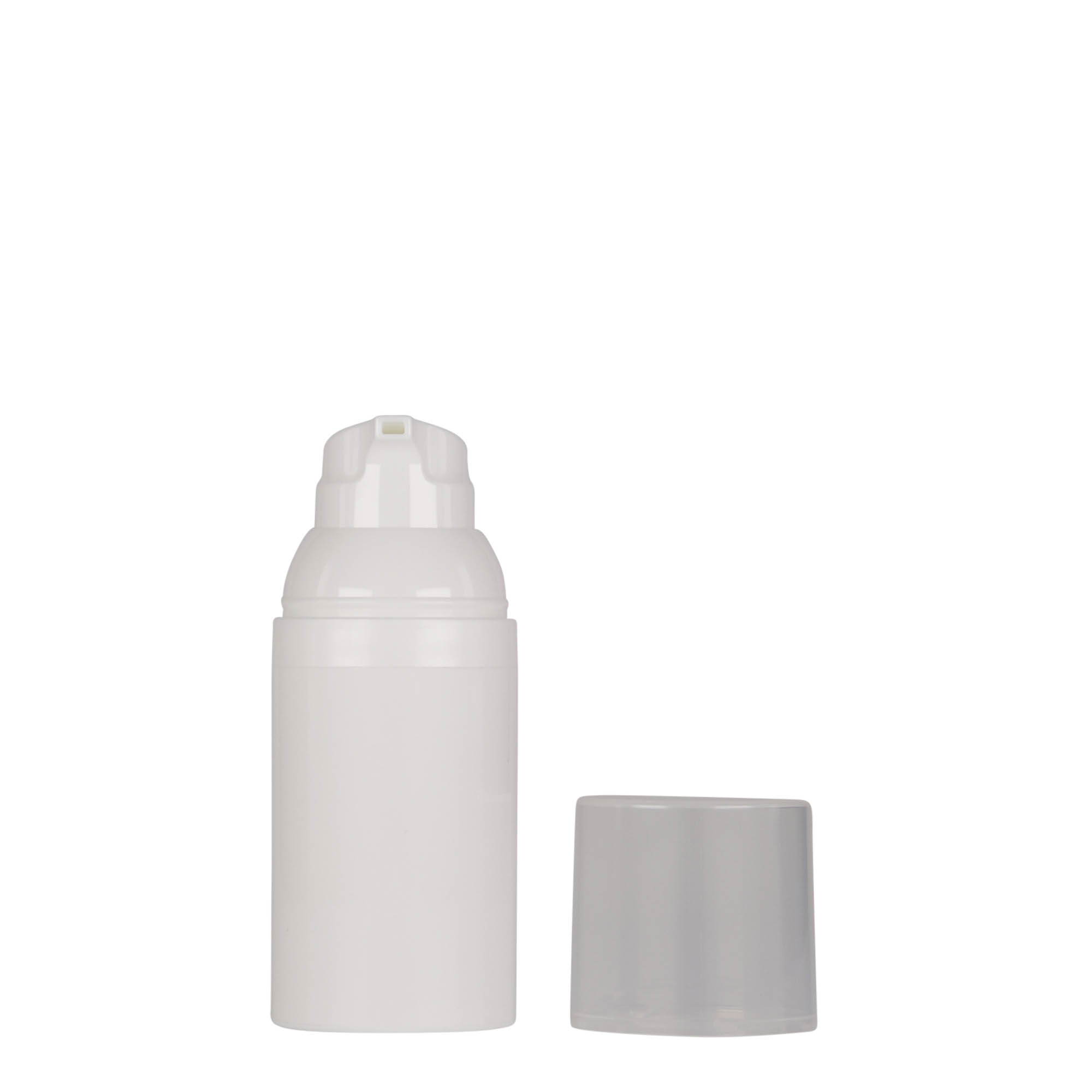 30 ml luftløs dispenser 'Mezzo', PP-plast, hvit