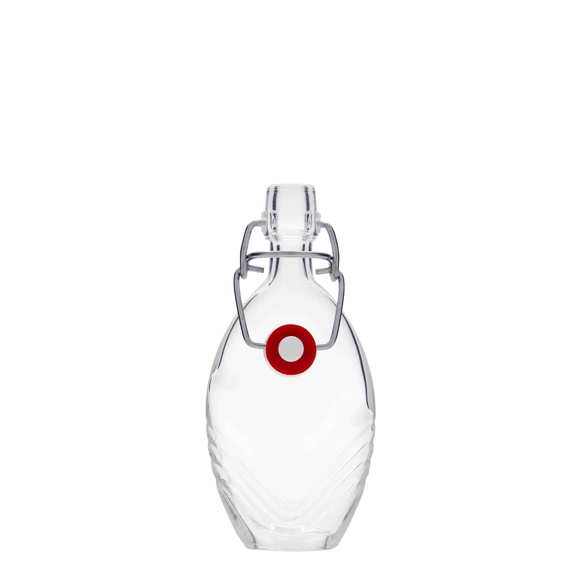 40 ml glassflaske "Florence", oval, åpning: Bøylelokk 40 ml glassflaske "Florence", oval, åpning: Bøylelokk