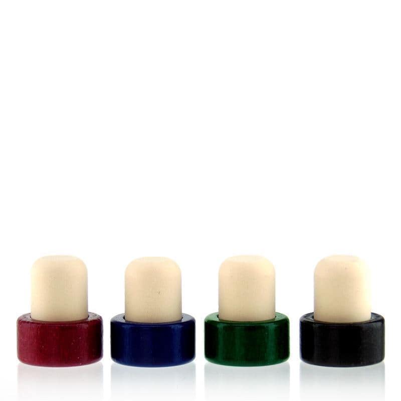 Gripekork 19 mm, tre, svart, for åpning: Kork