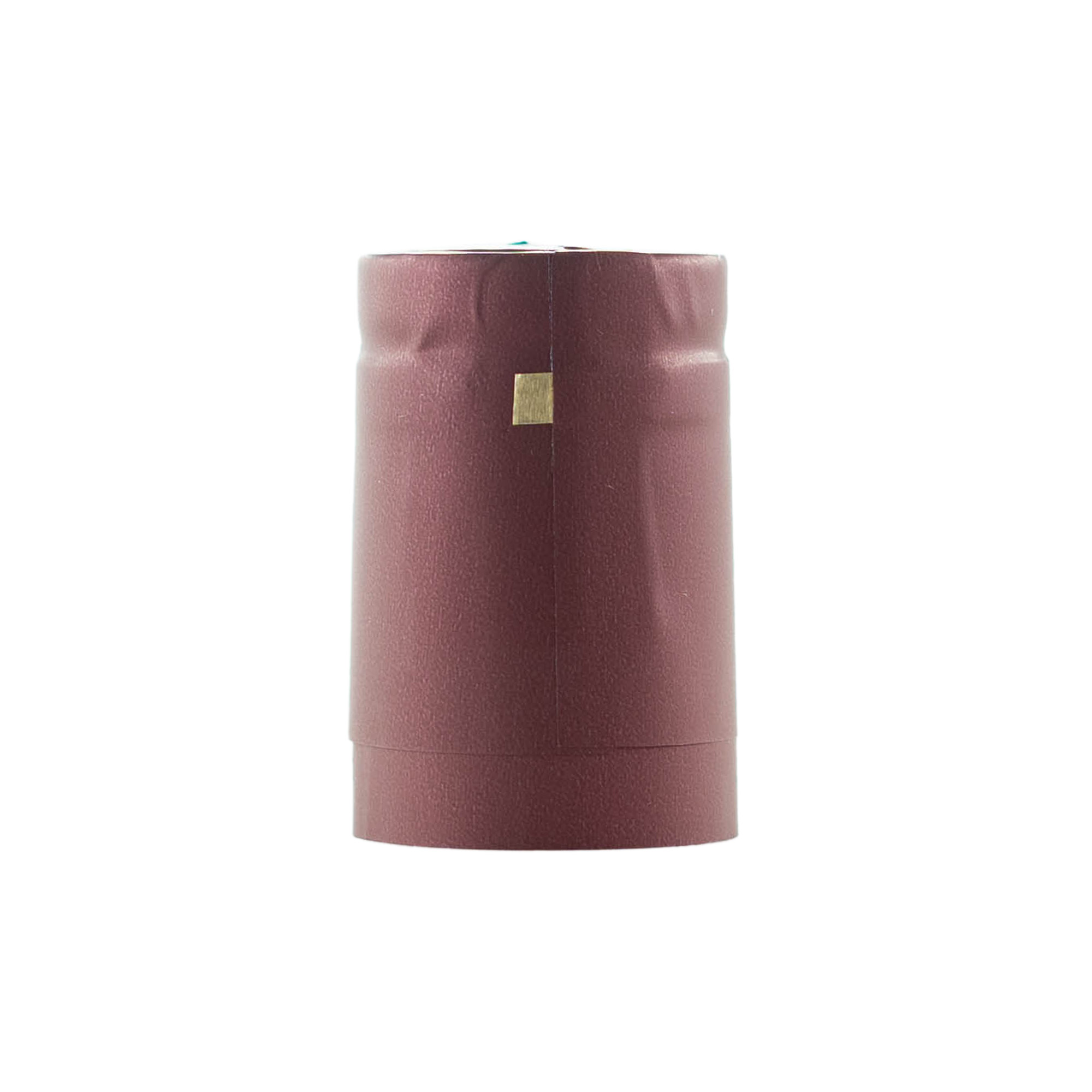 Krympekapsel 32x41, PVC-plast, mørkerød Krympekapsel 32x41, PVC-plast, mørkerød