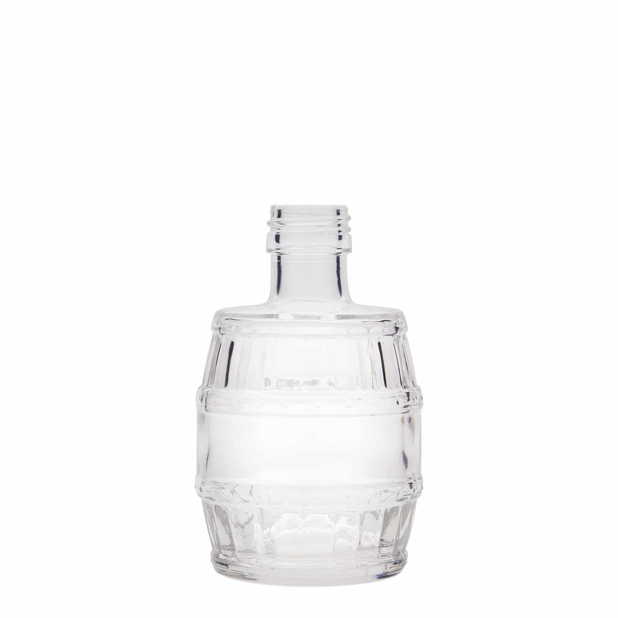 200 ml glassflaske "Fass", åpning: PP 28 200 ml glassflaske "Fass", åpning: PP 28