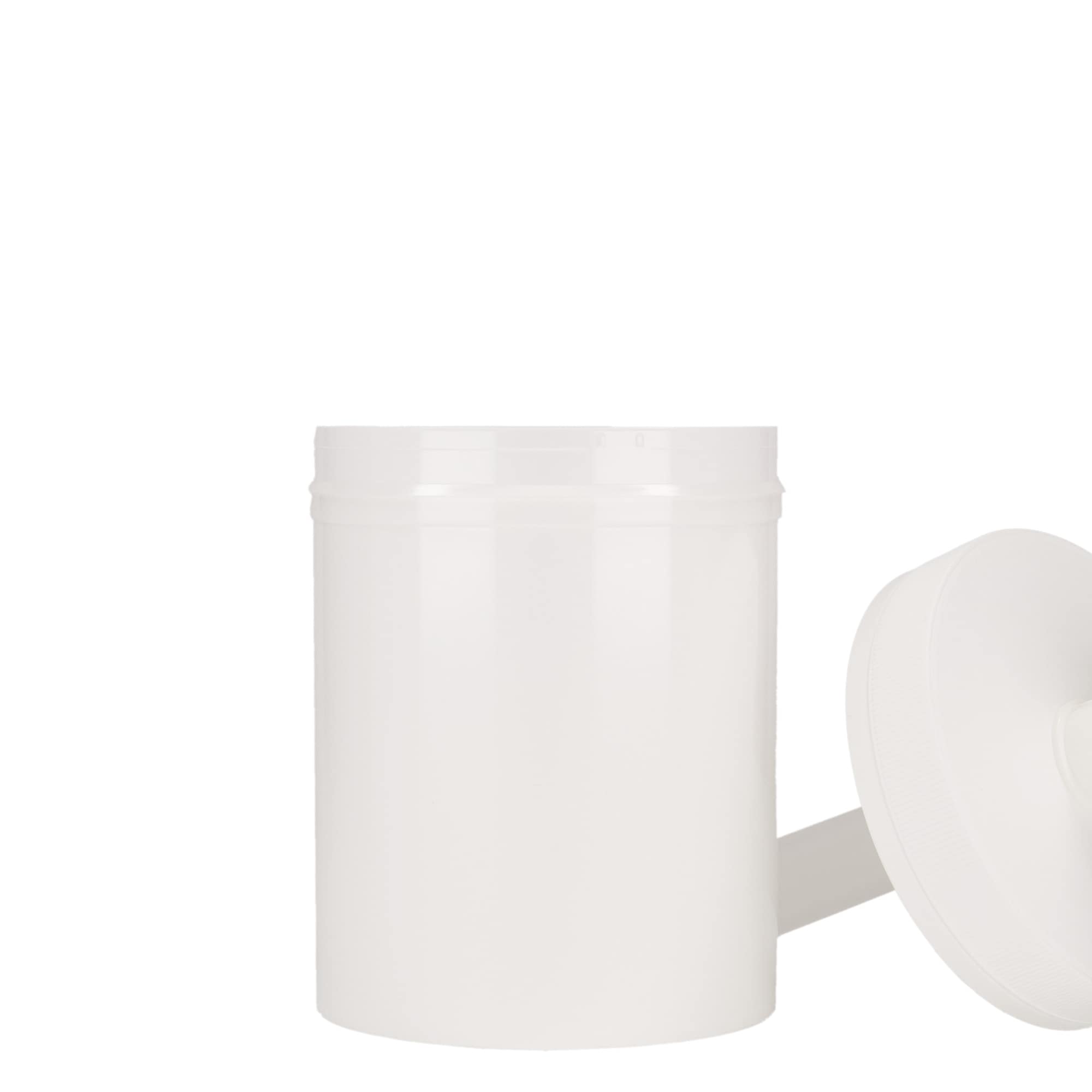 1.240 ml dispenserflaske 'Securibox', PP-plast, hvit, åpning: skrukork