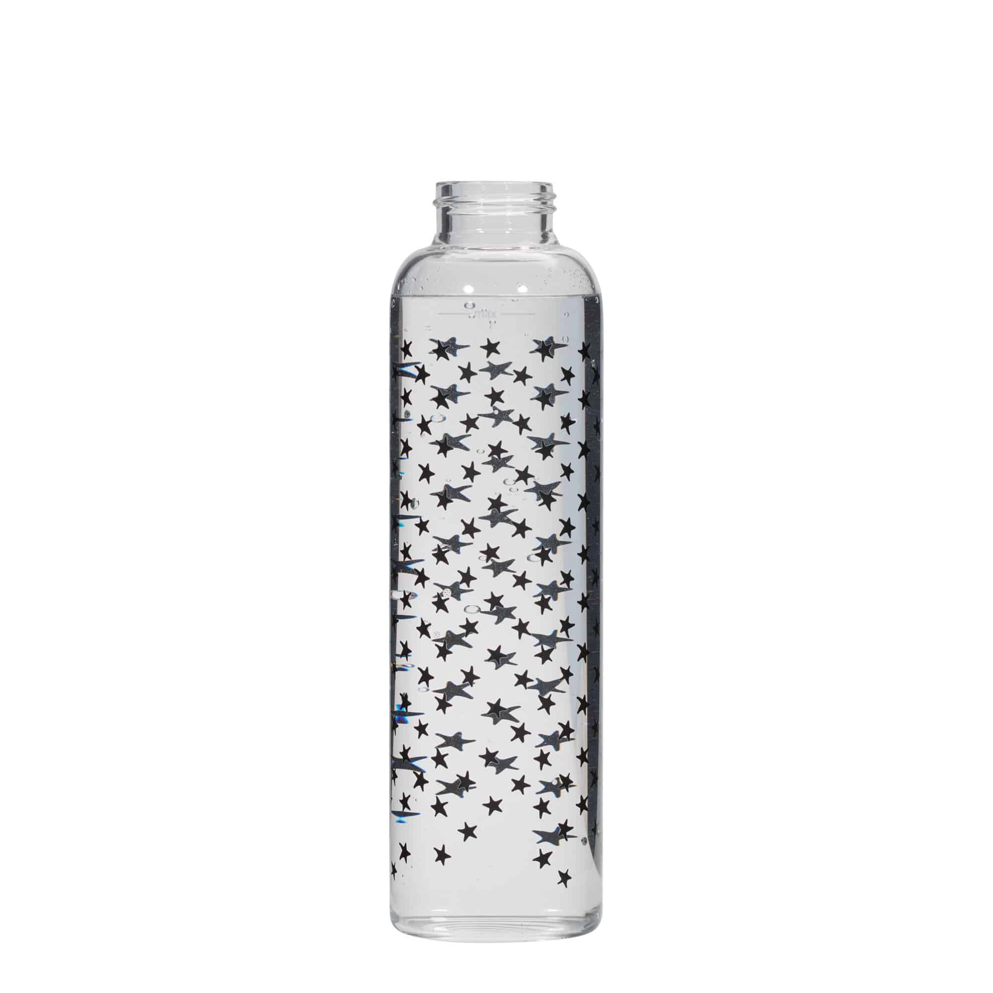500 ml drikkeflaske 'Perseus - Svarte stjerner', åpning: skrukork
