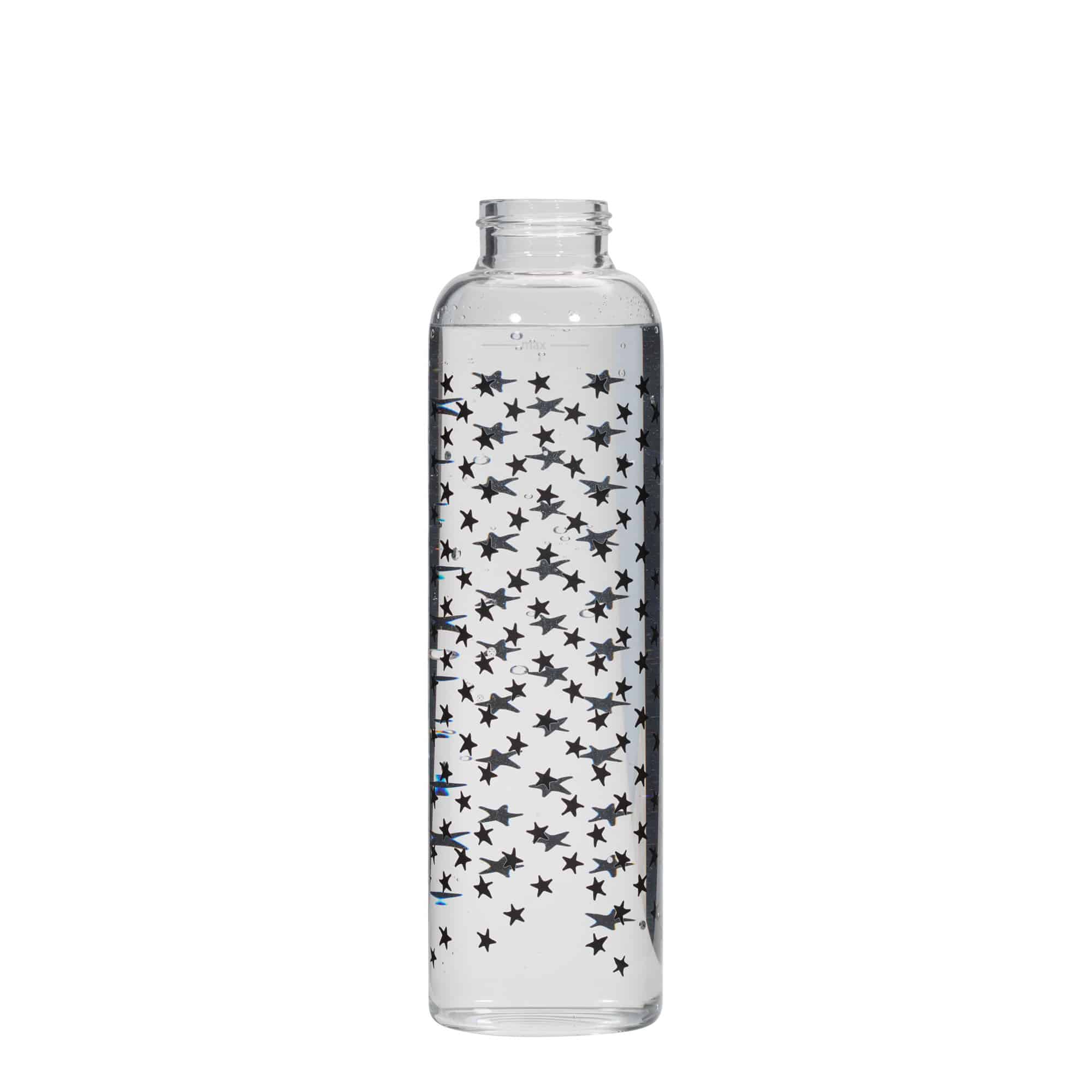 500 ml drikkeflaske 'Perseus - Svarte stjerner', åpning: skrukork