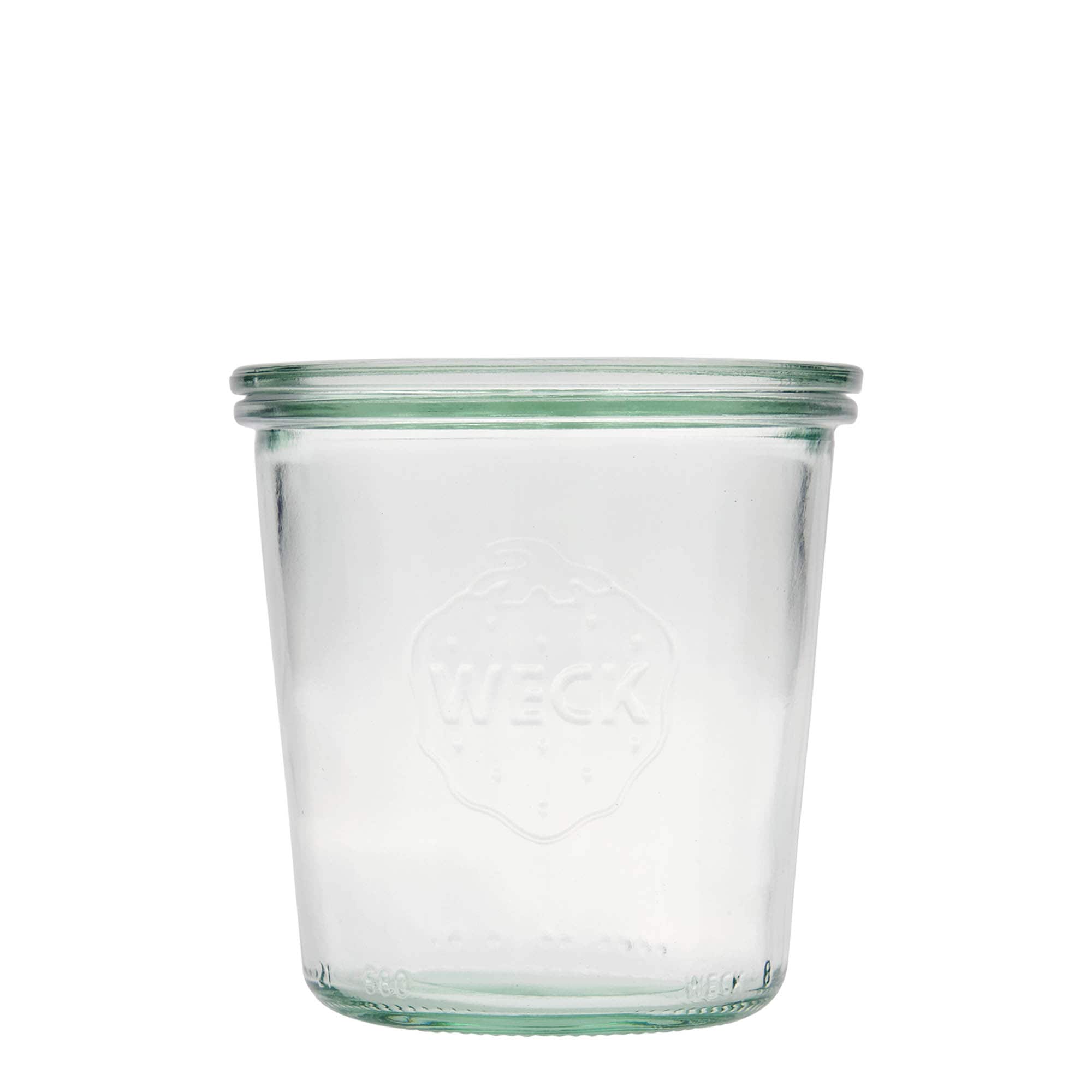 580 ml WECK-glasskrukke, åpning: rund kant
