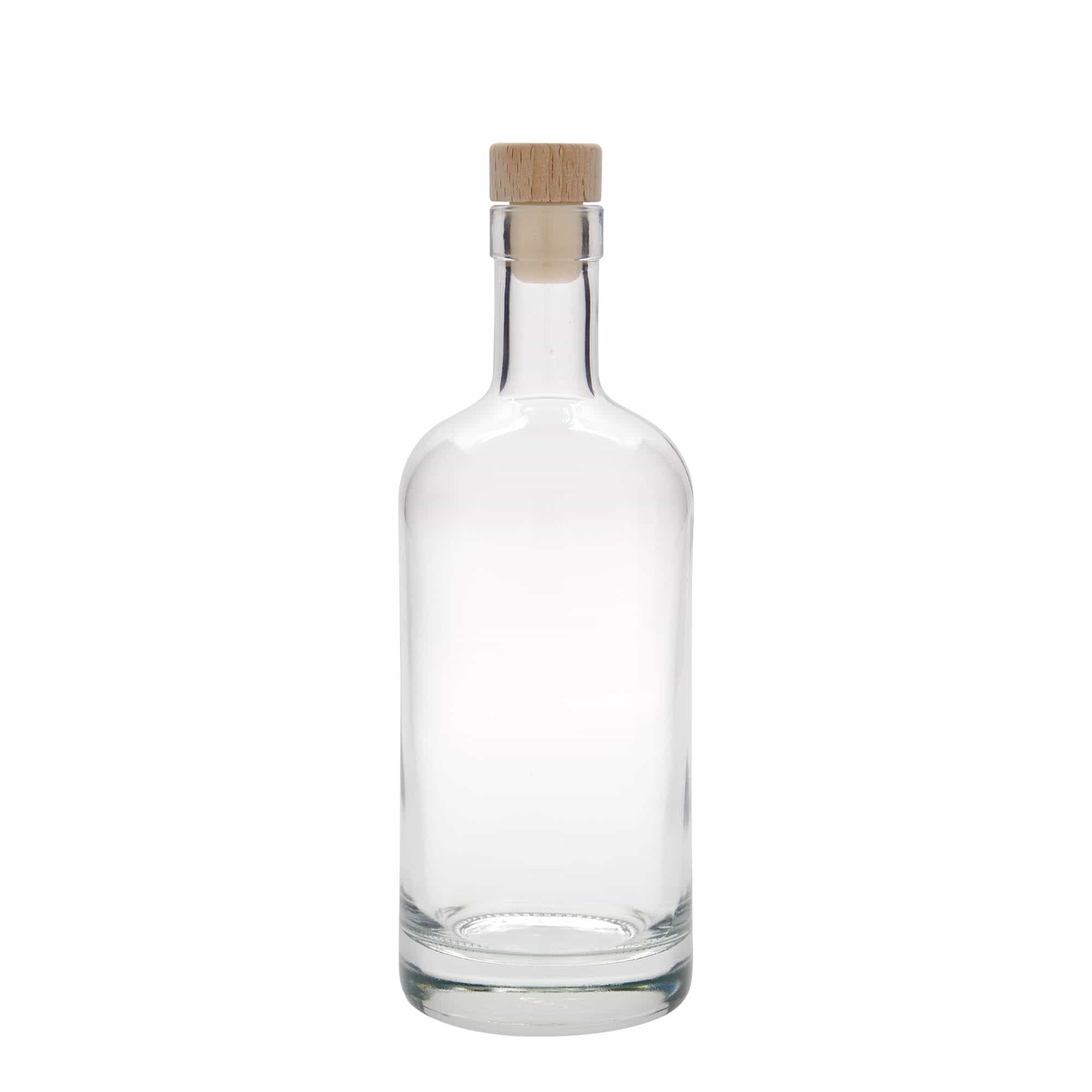 500 ml glassflaske 'Linea Uno', åpning: kork
