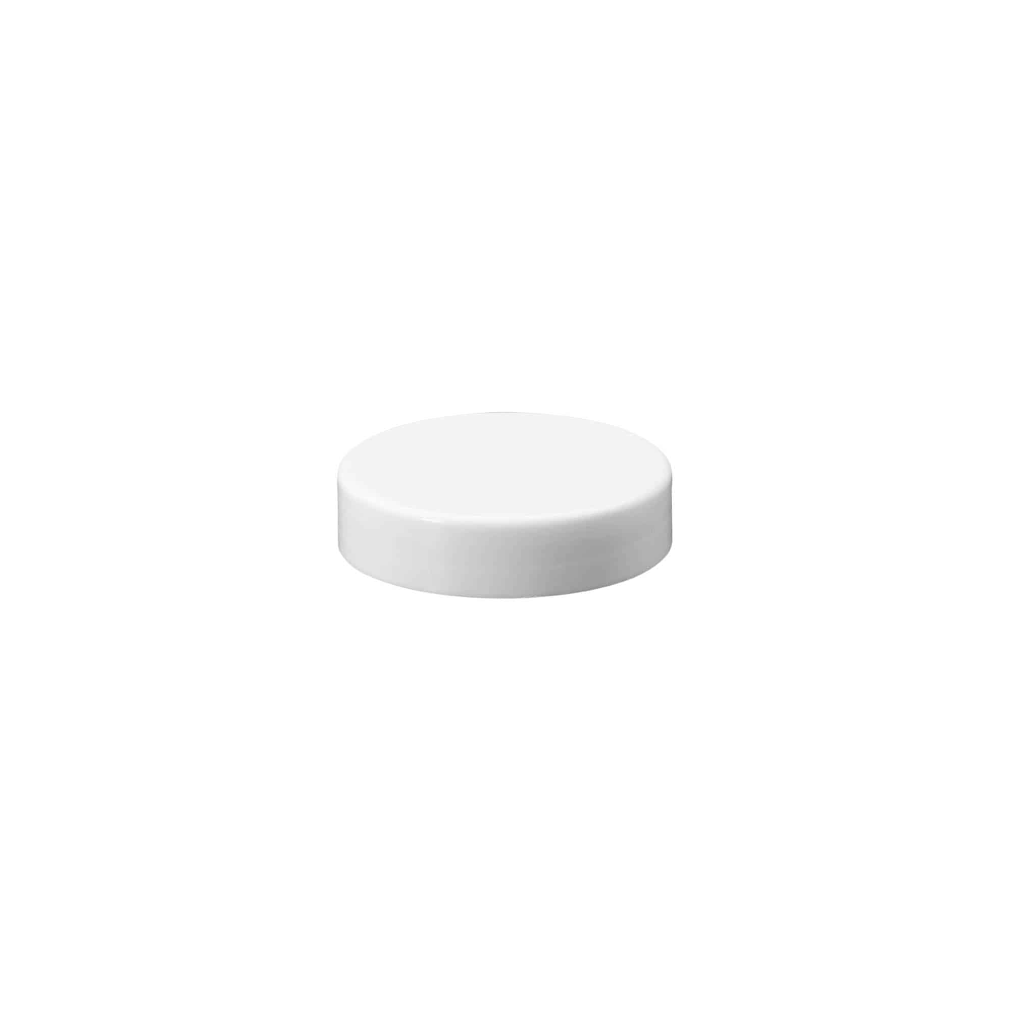 Skrukork, PP-plast, hvit, for åpning: 48/400