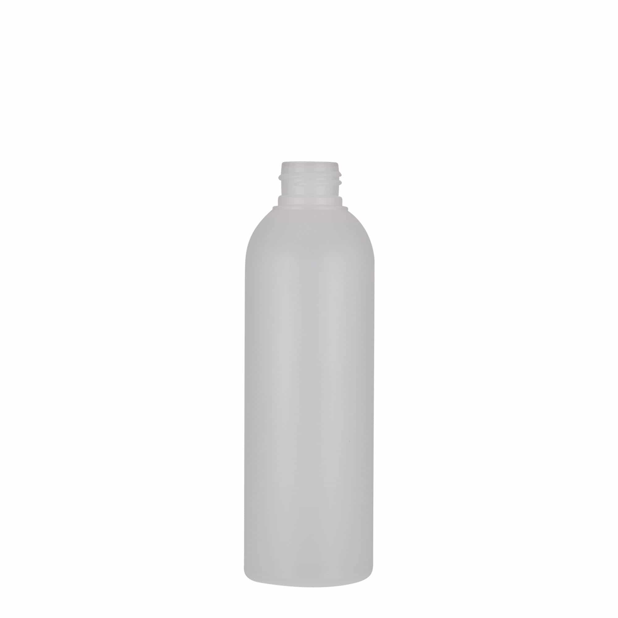 200 ml plastflaske "Tuffy", HDPE, natur, åpning: GPI 24/410 200 ml plastflaske "Tuffy", HDPE, natur, åpning: GPI 24/410