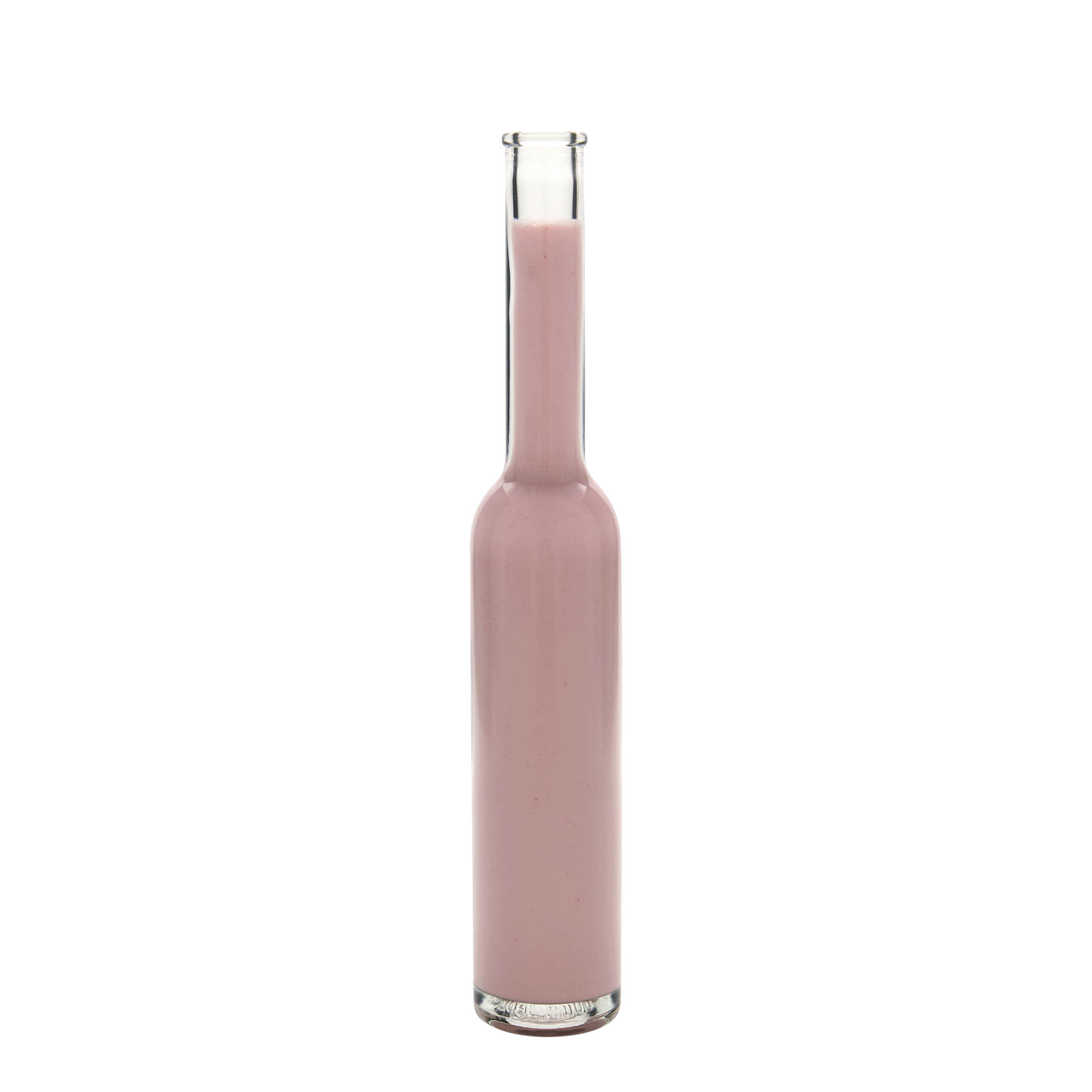 200 ml glassflaske 'Platina', åpning: kork
