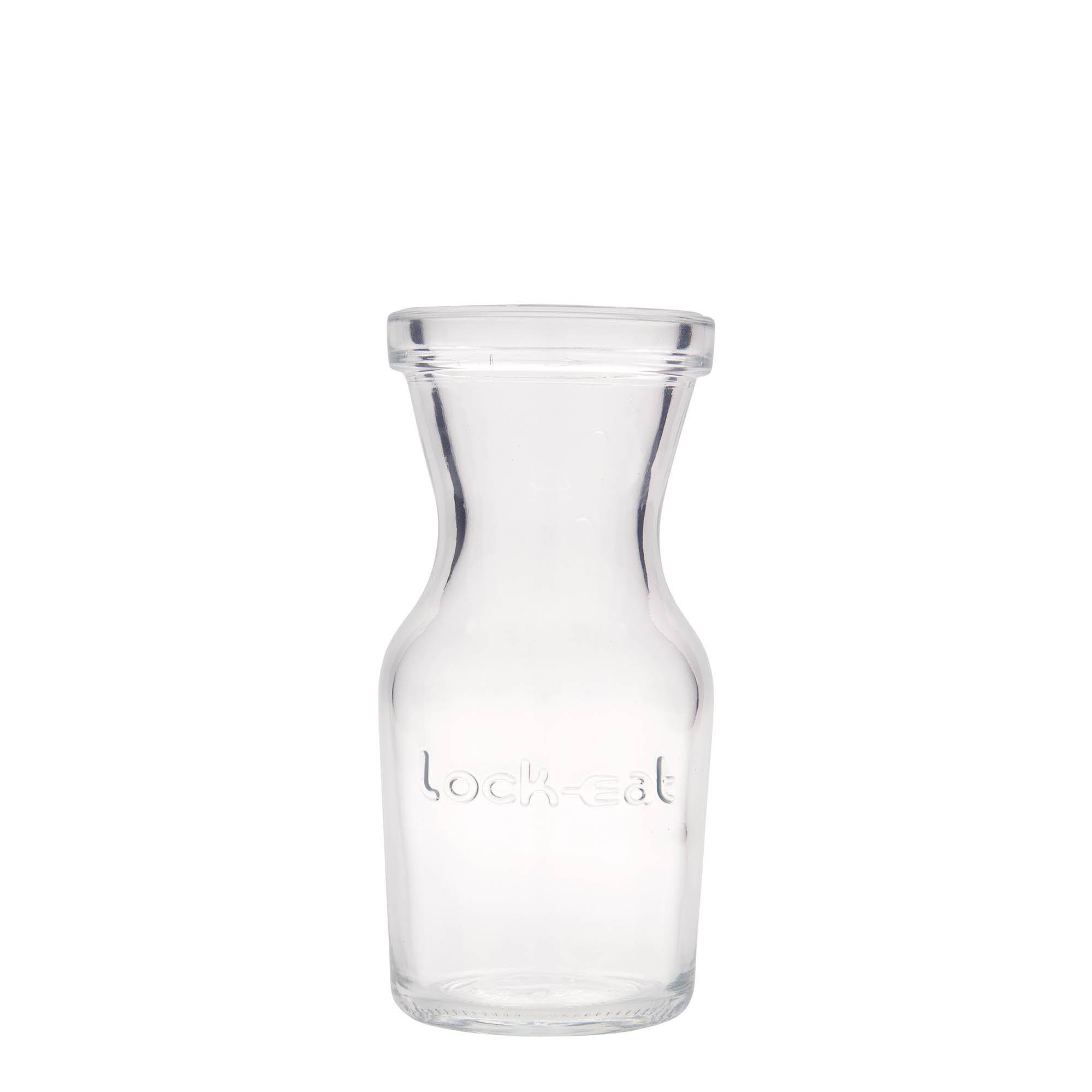 250 ml glasskaraffel 'Lock-Eat', åpning: trådspenne-lukking