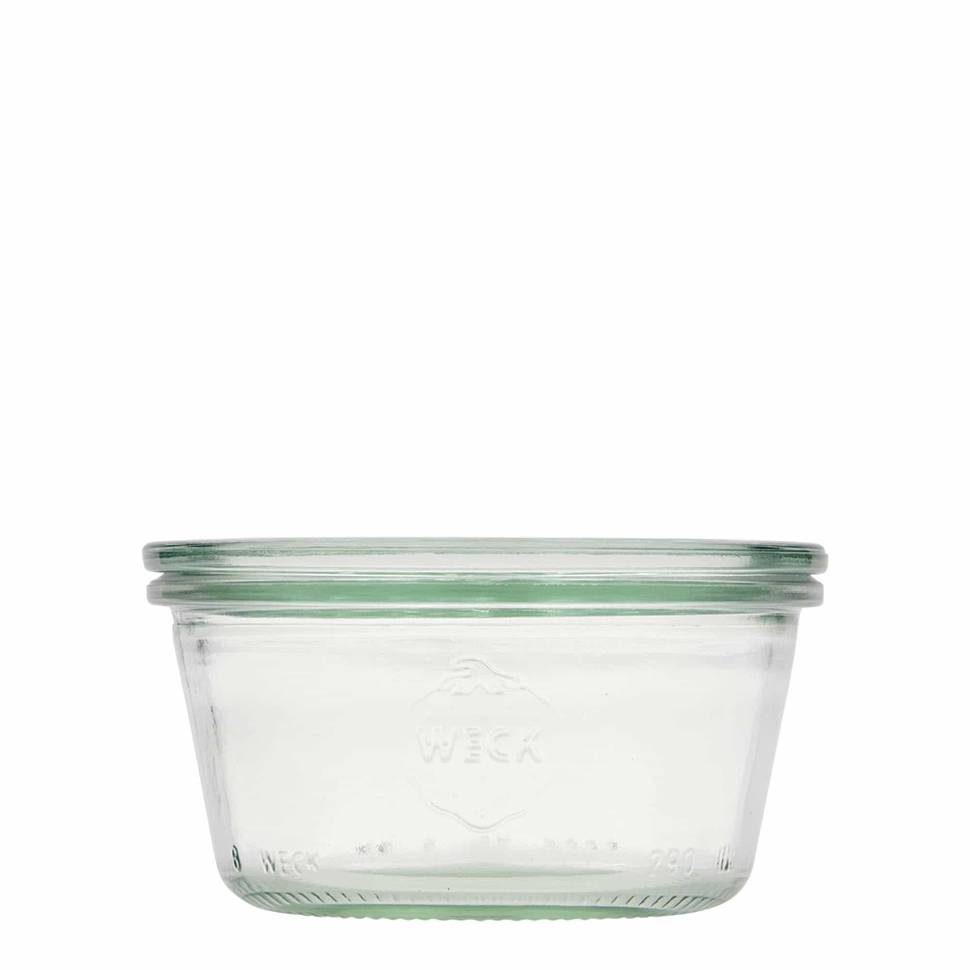 290 ml WECK-glasskrukke, åpning: rund kant 290 ml WECK-glasskrukke, åpning: rund kant