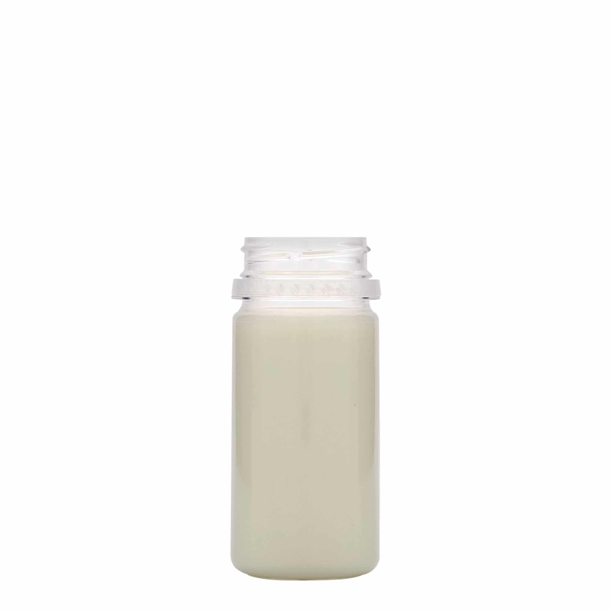 100 ml PET-flaske "Everytime", plast, åpning: 38 mm