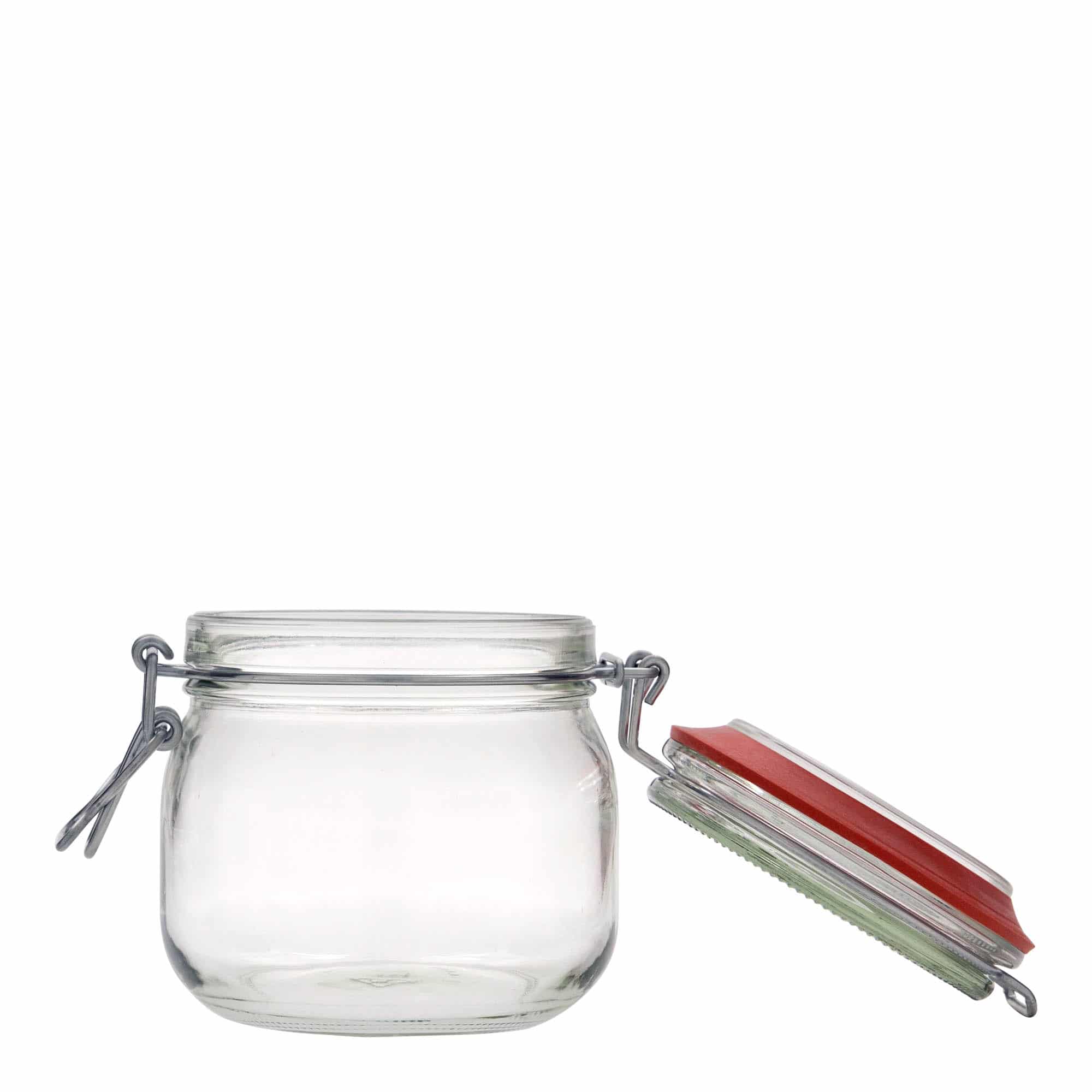 634 ml bauchiges bøyleglass, åpning: Bøylelokk